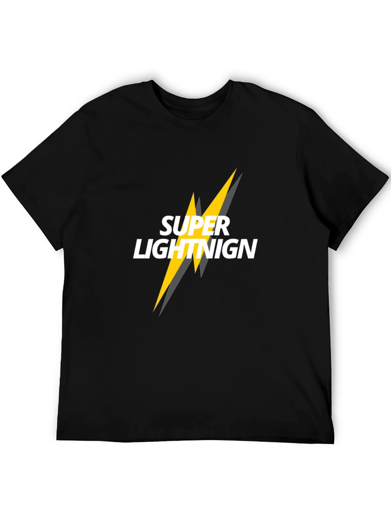 Super Lightnign Graphic Tee - Black T-Shirt