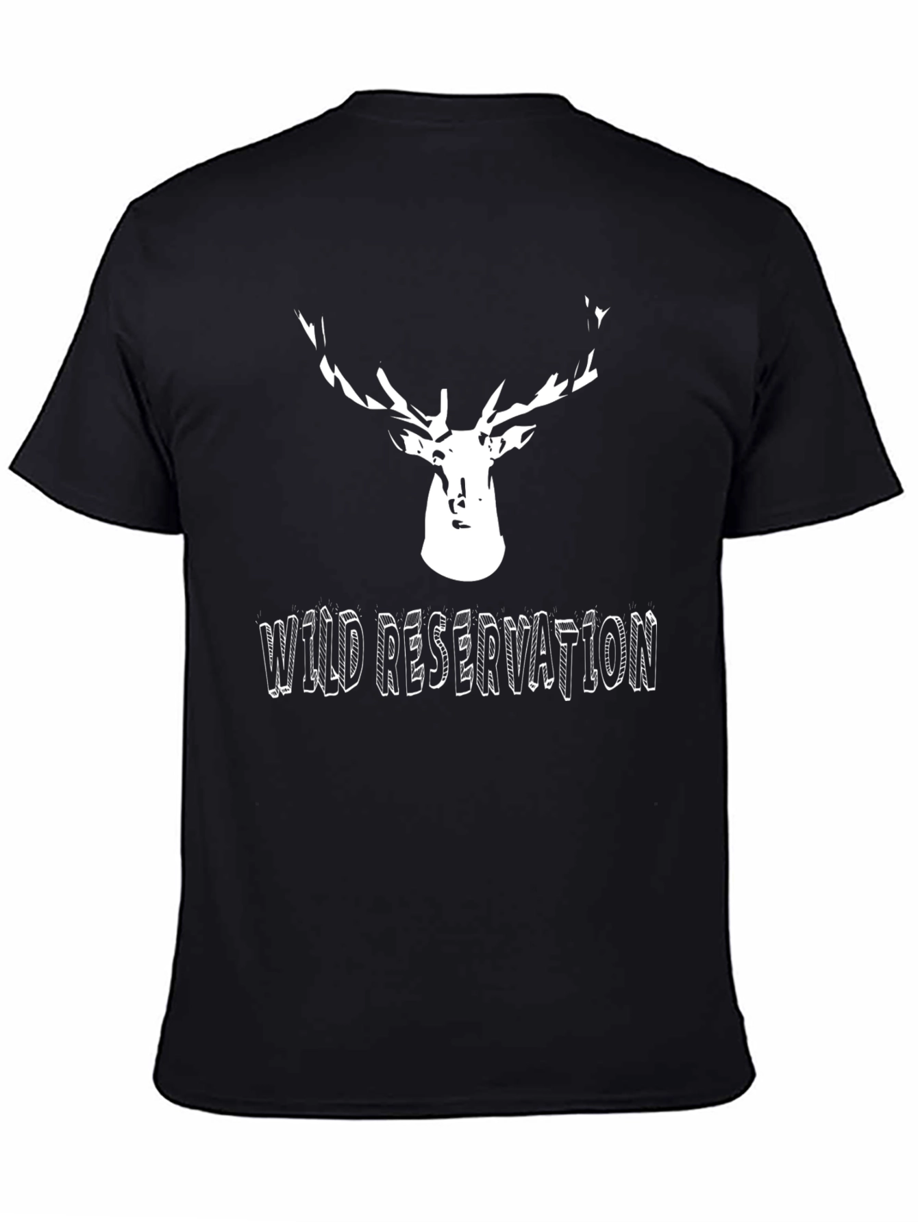 Wild Reservation Graphic Tee - Black