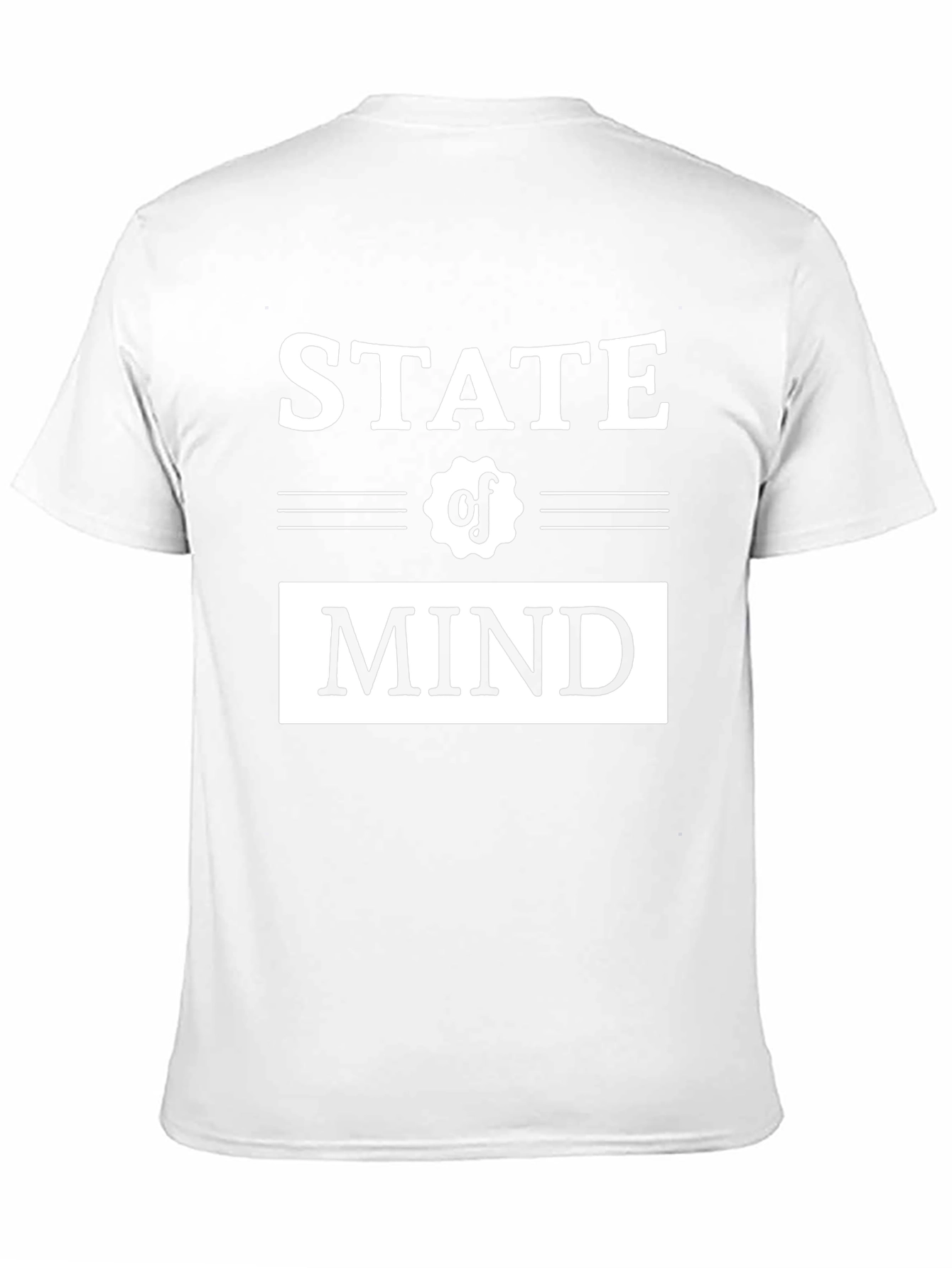 State of Mind Graphic Tee - Stylish Black T-Shirt