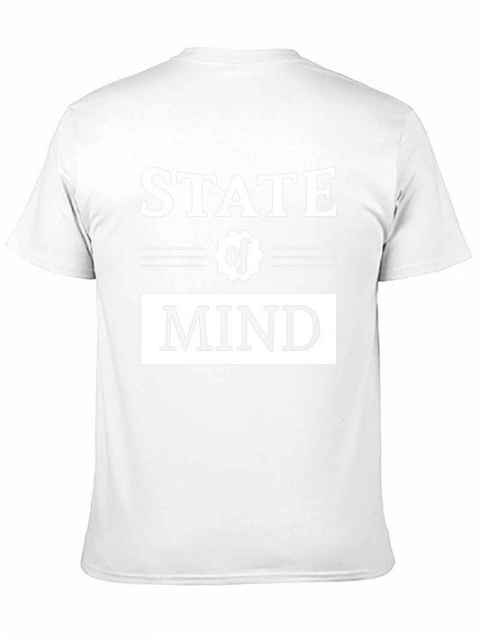 State of Mind Graphic Tee - Stylish Black T-Shirt