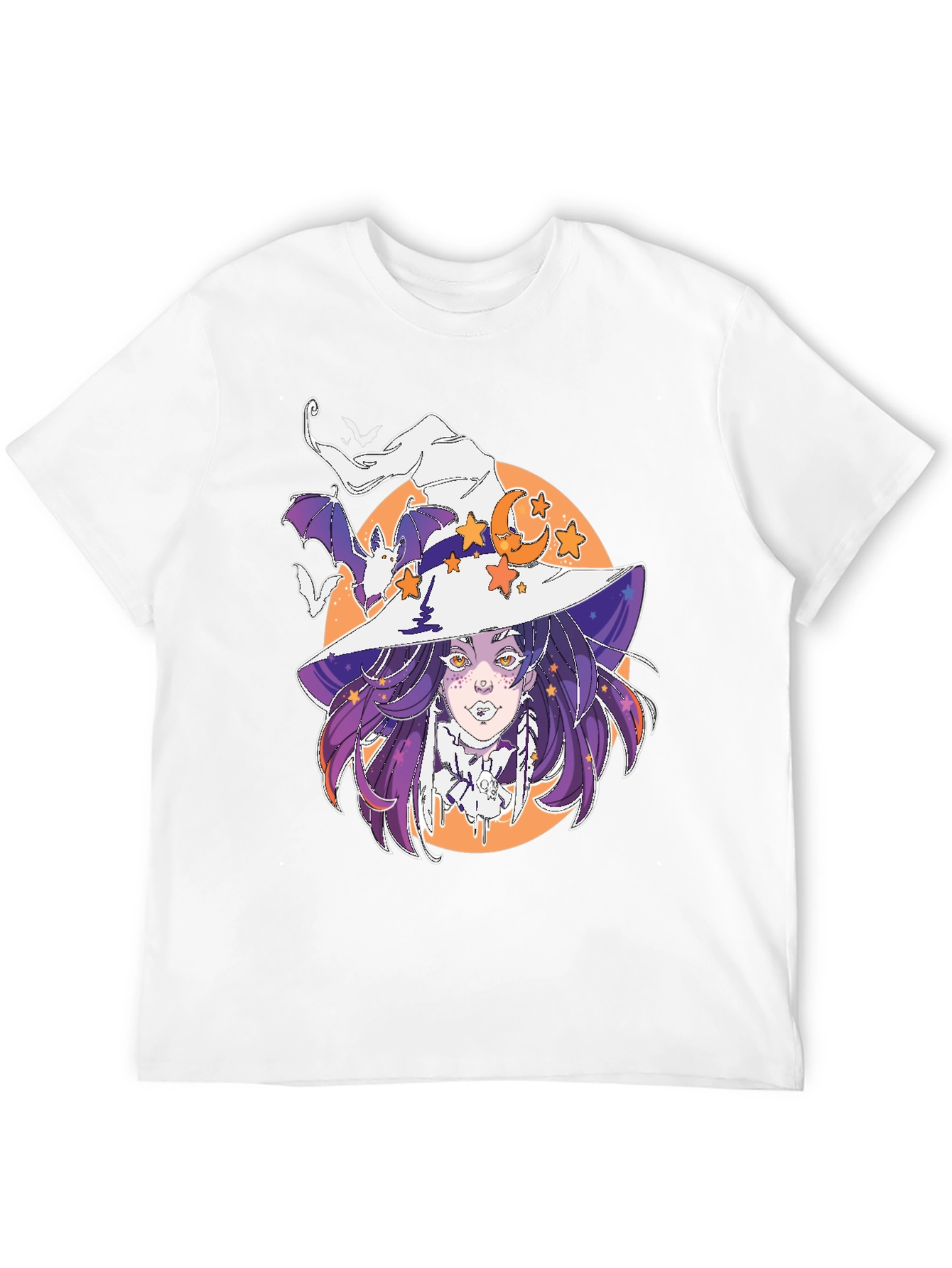 Witch Graphic Tee - Spooky Season Style