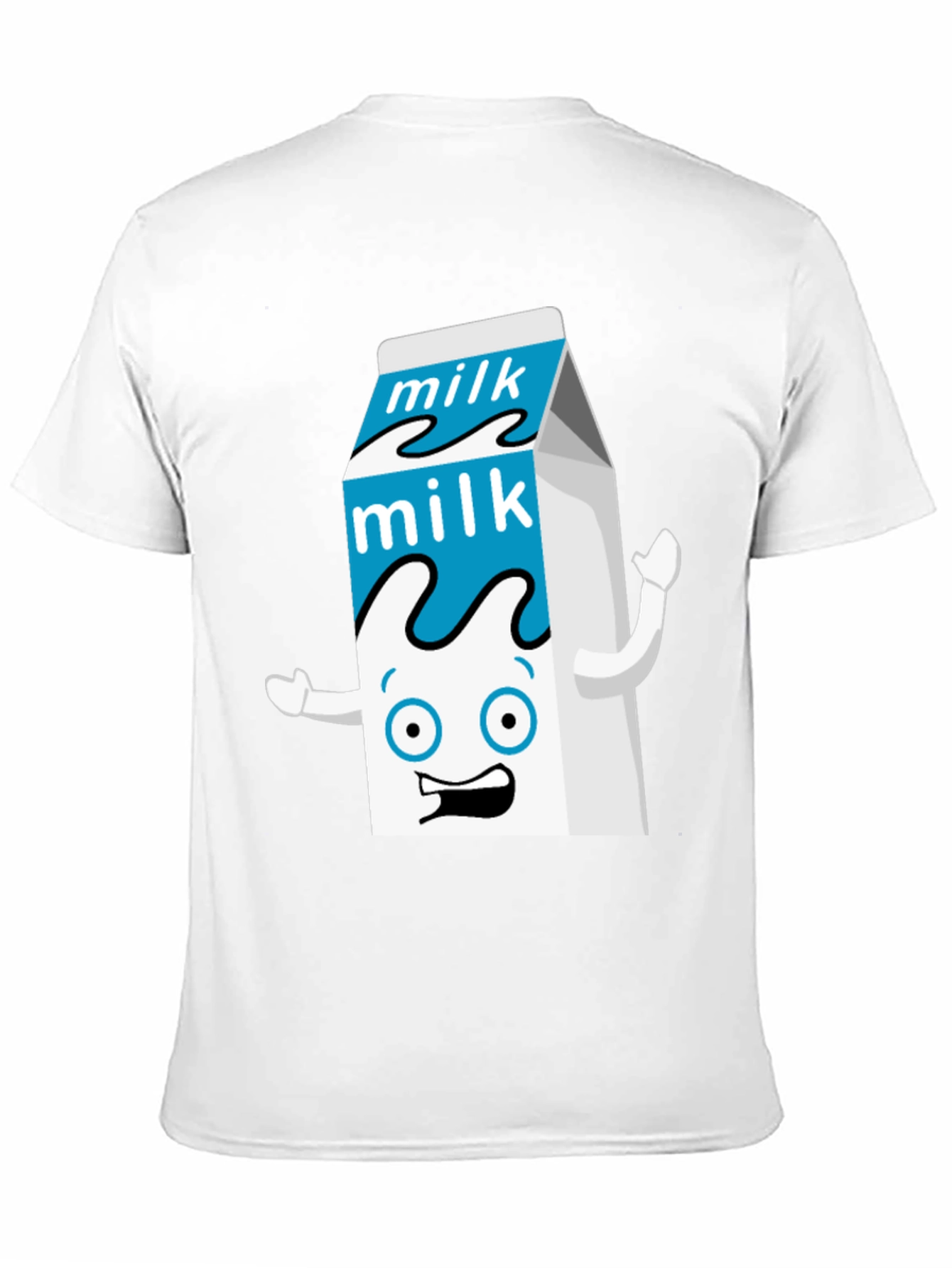Cartoon Milk Carton Graphic Tee