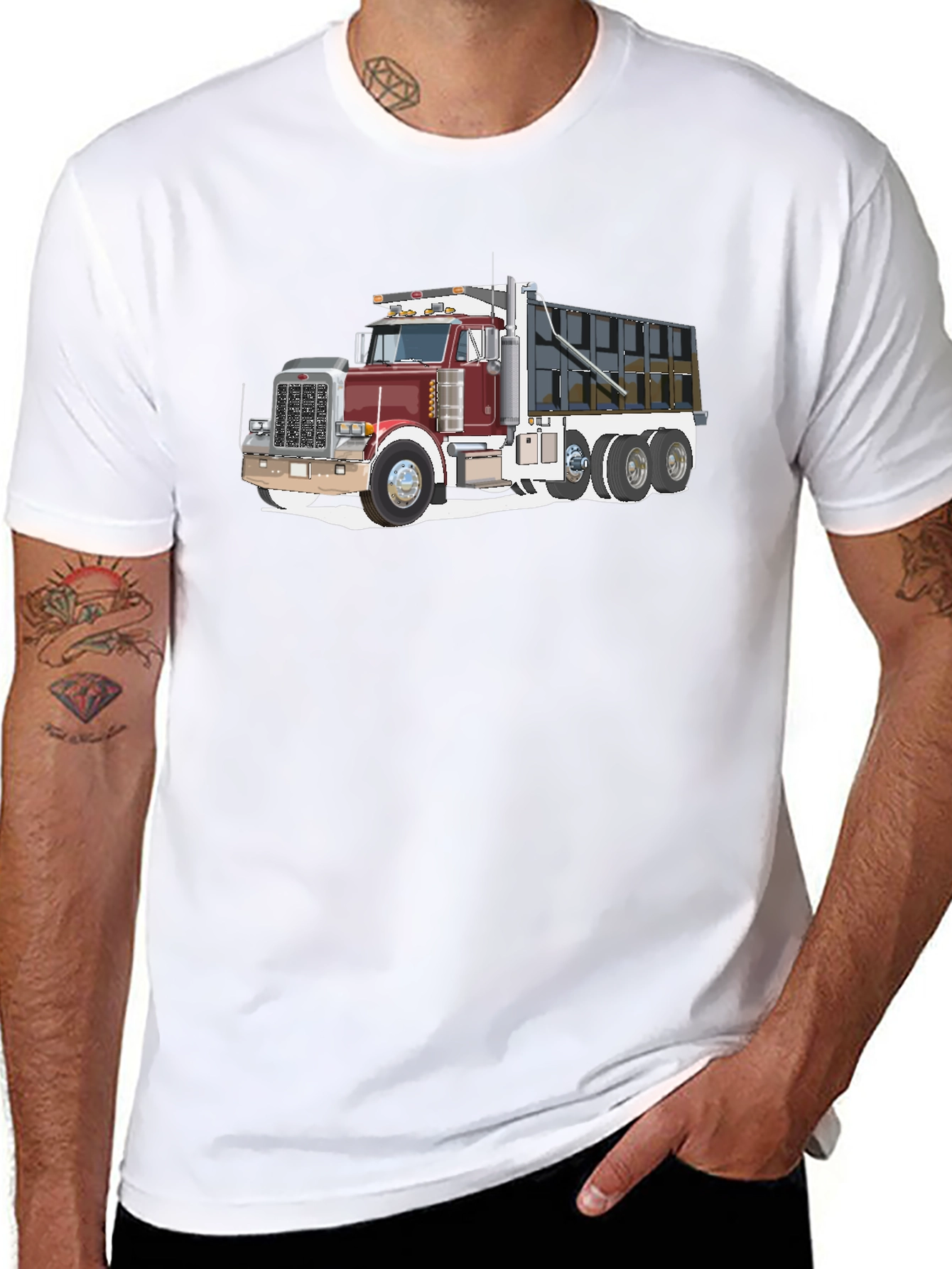 Truck Graphic T-Shirt - Heavy Duty Hauler Tee