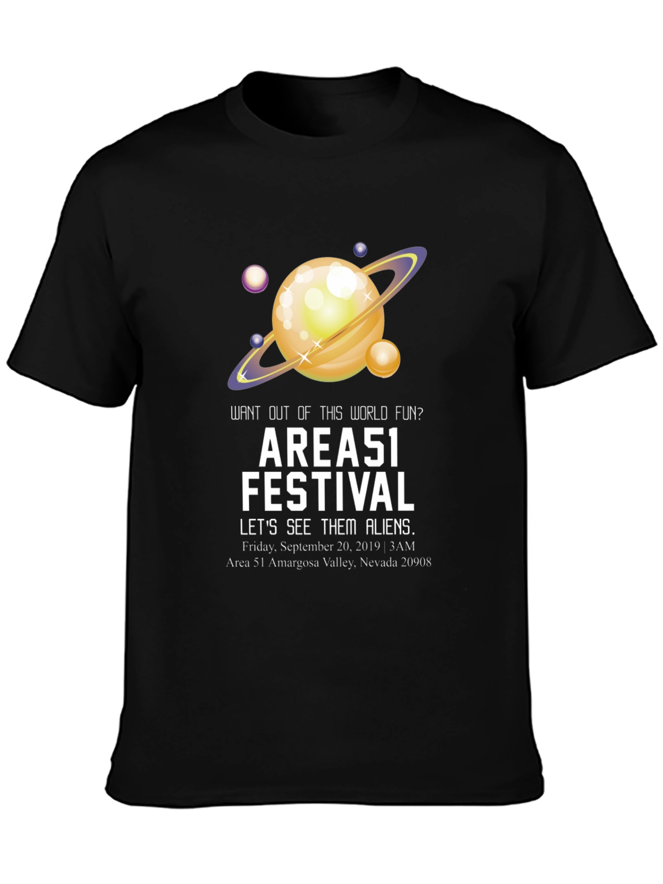 Area 51 Festival Graphic Tee