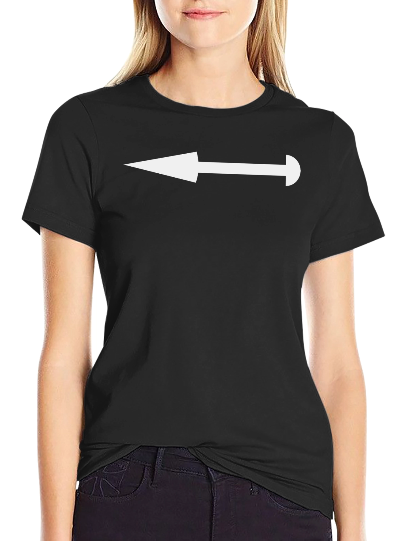 Arrow Graphic Tee - Left Direction