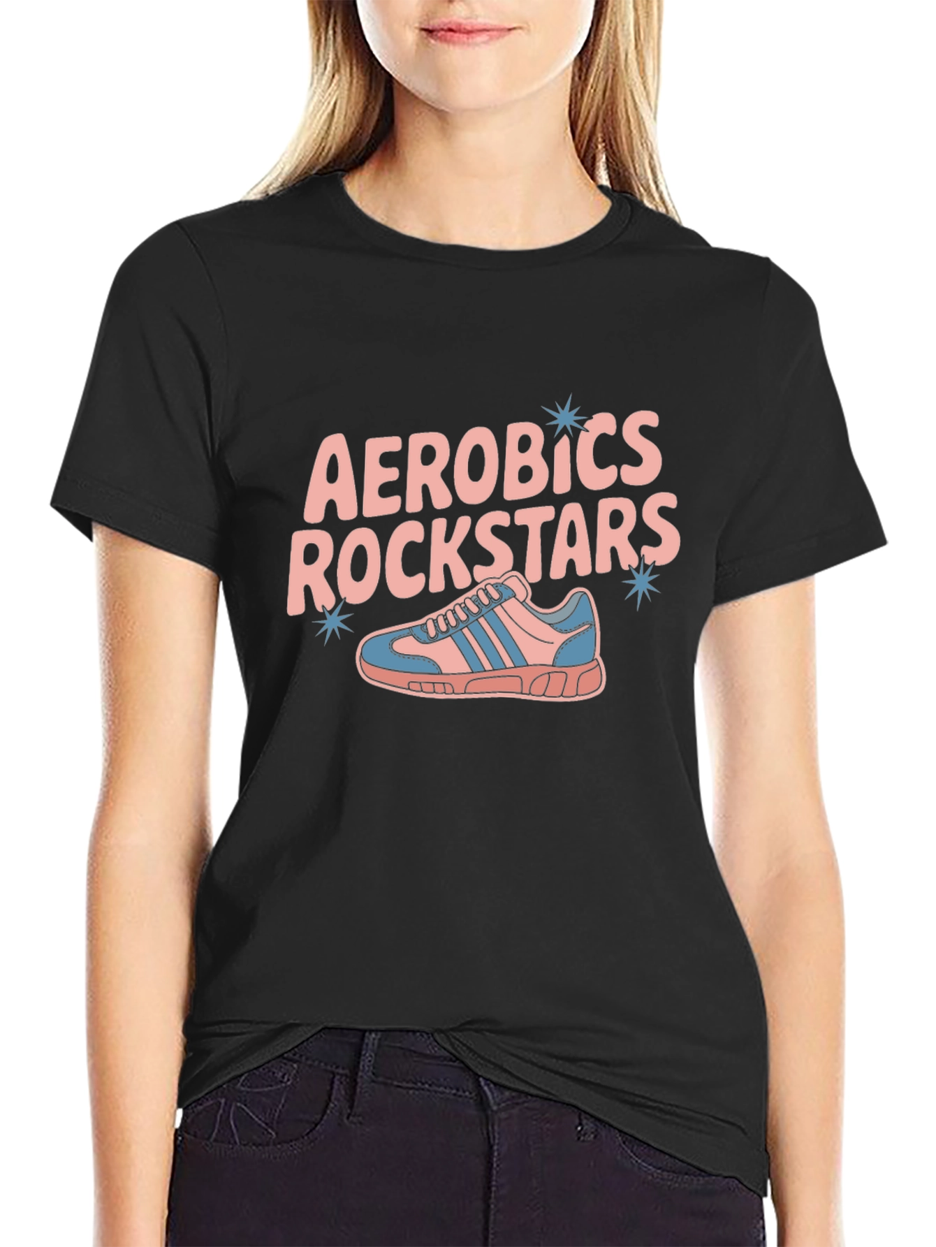 Aerobics Rockstars Graphic T-Shirt
