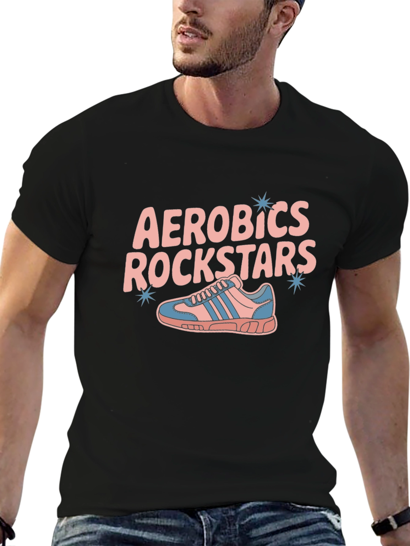 Aerobics Rockstars Graphic T-Shirt