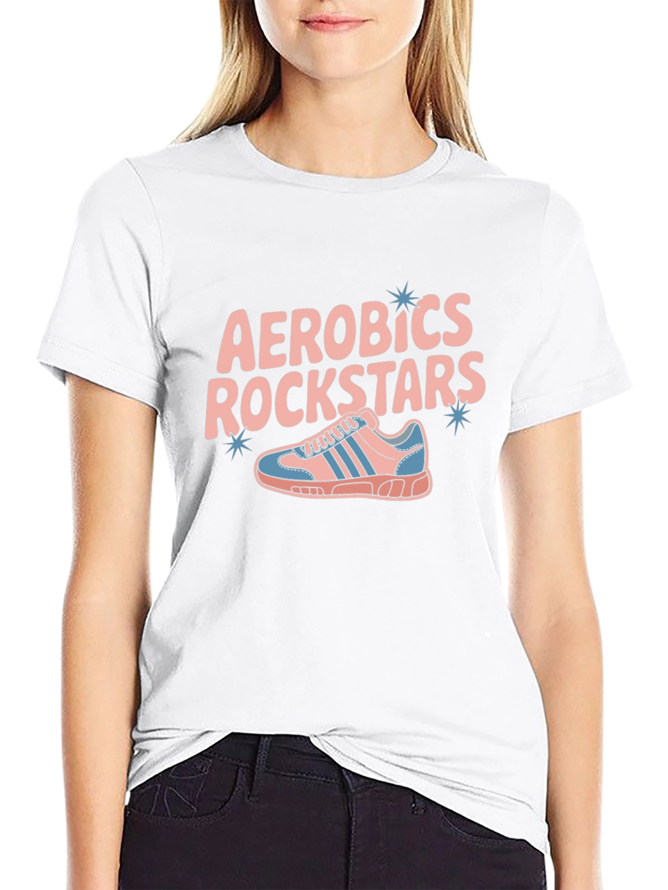 Aerobics Rockstars Graphic T-Shirt