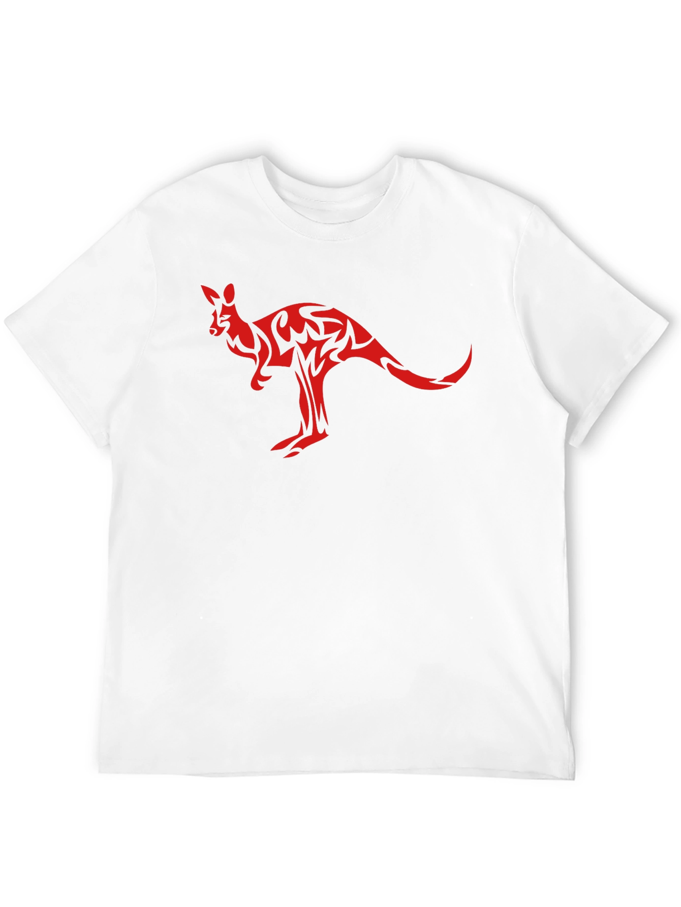 Black Kangaroo Graphic T-Shirt
