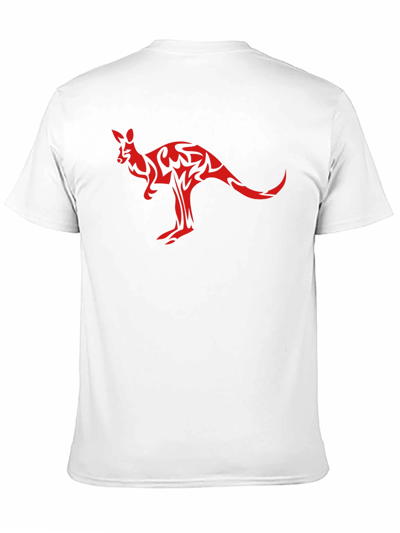 Black Kangaroo Graphic T-Shirt