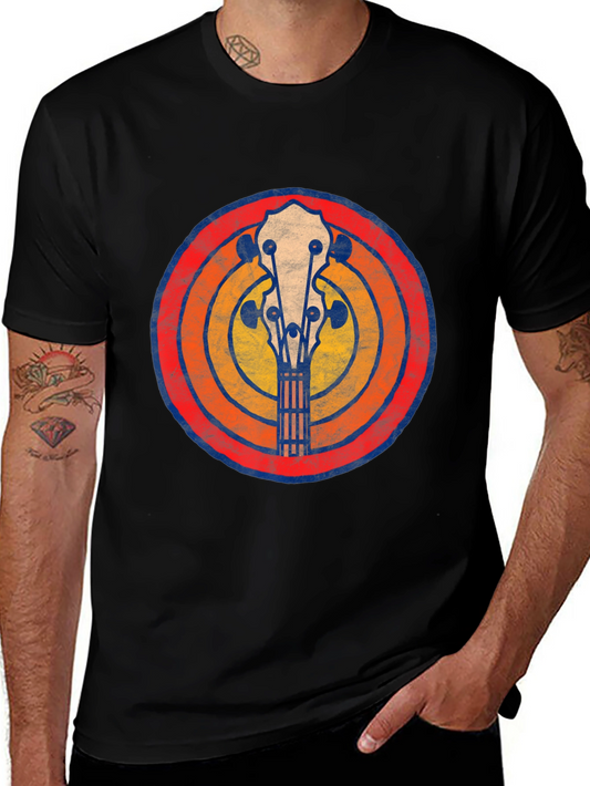 Vintage Guitar Target T-Shirt