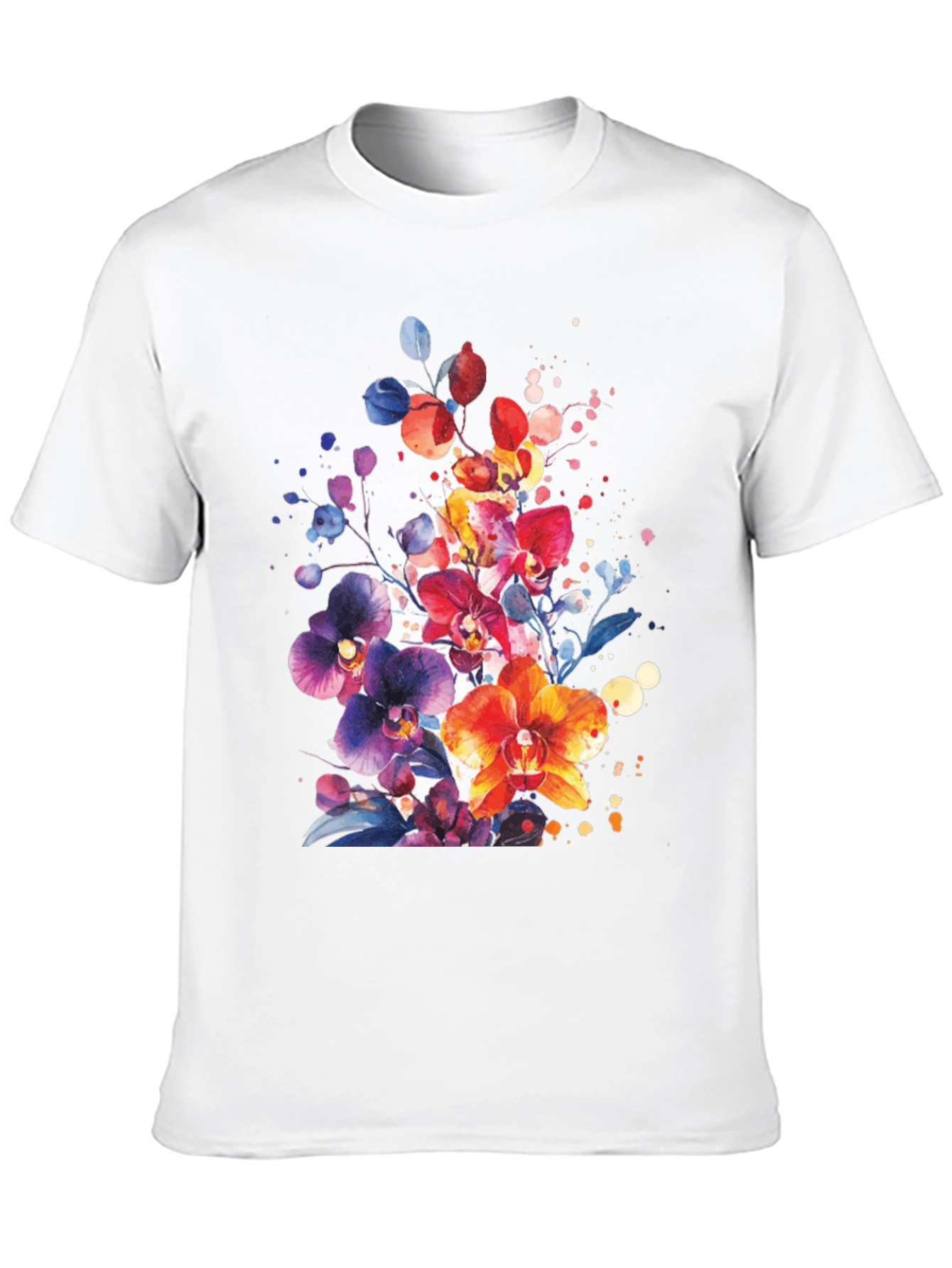 Watercolor Orchid T-Shirt