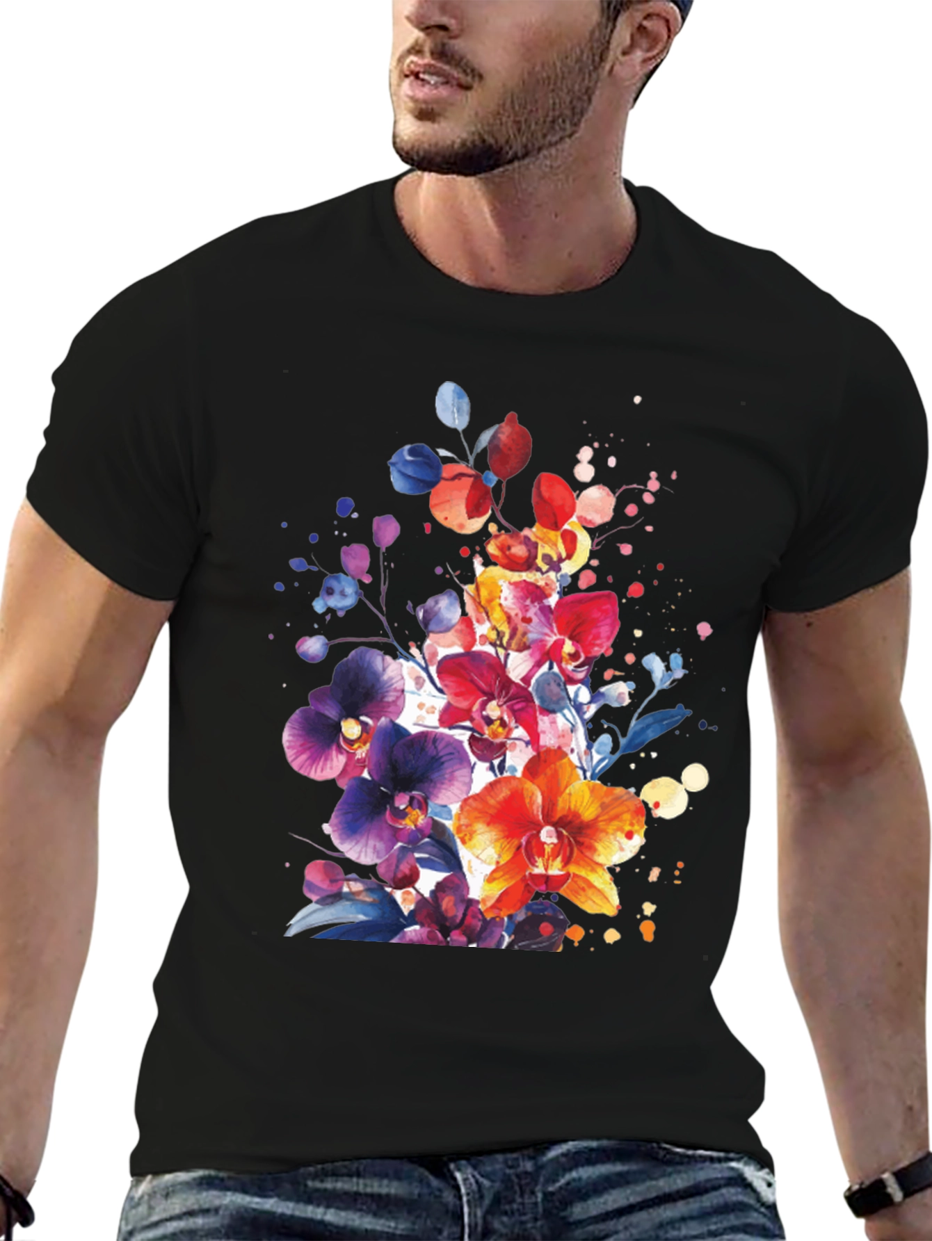 Watercolor Orchid T-Shirt