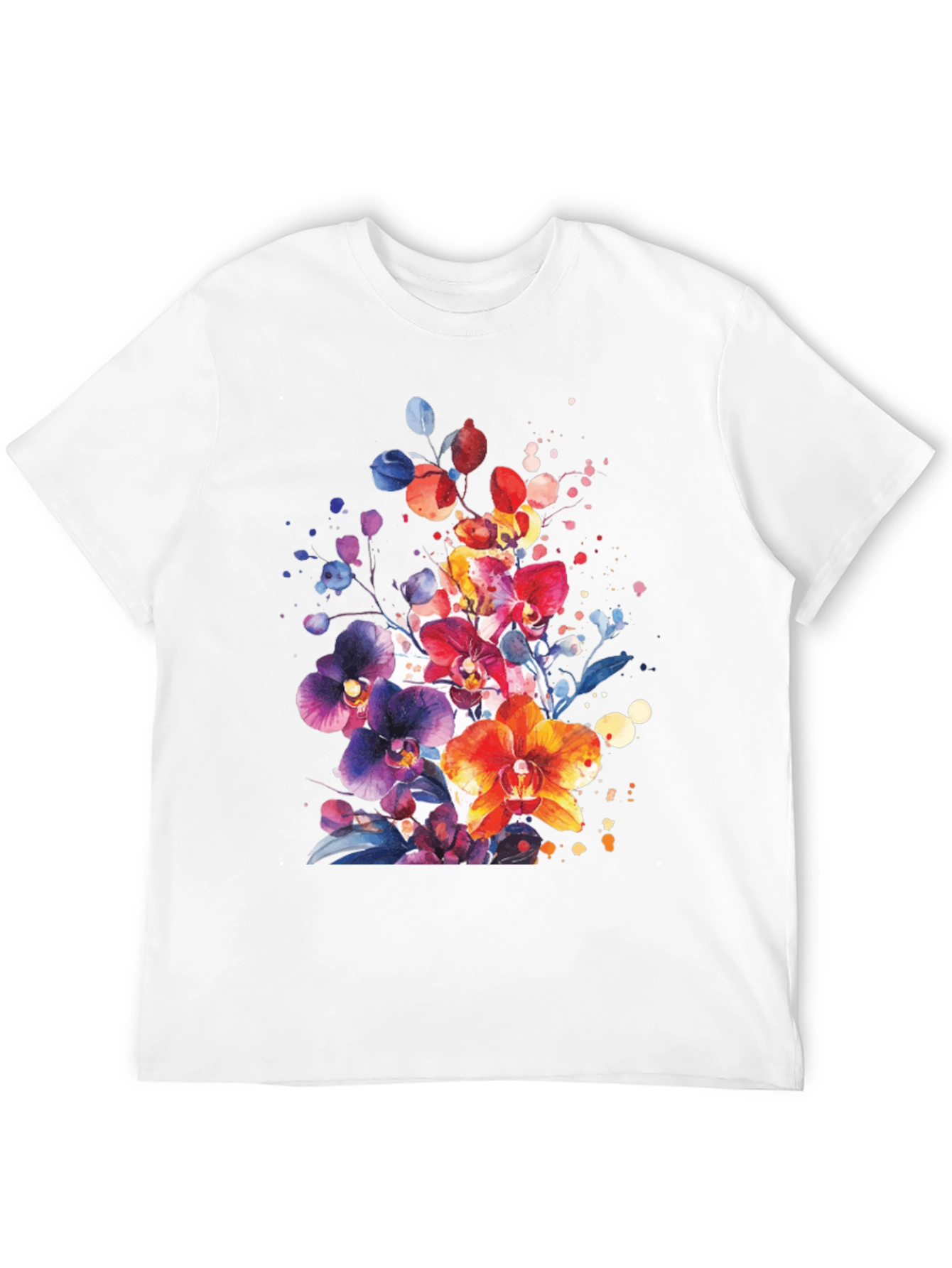 Watercolor Orchid T-Shirt
