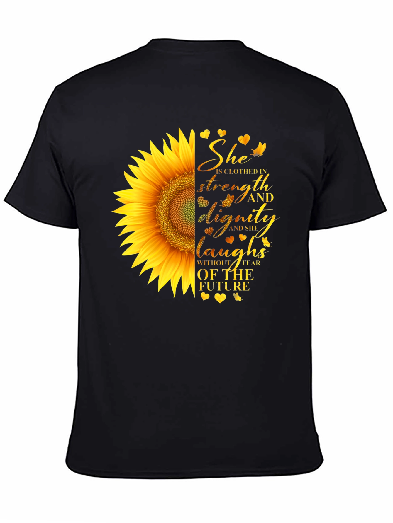 Sunflower Strength & Dignity Graphic Tee
