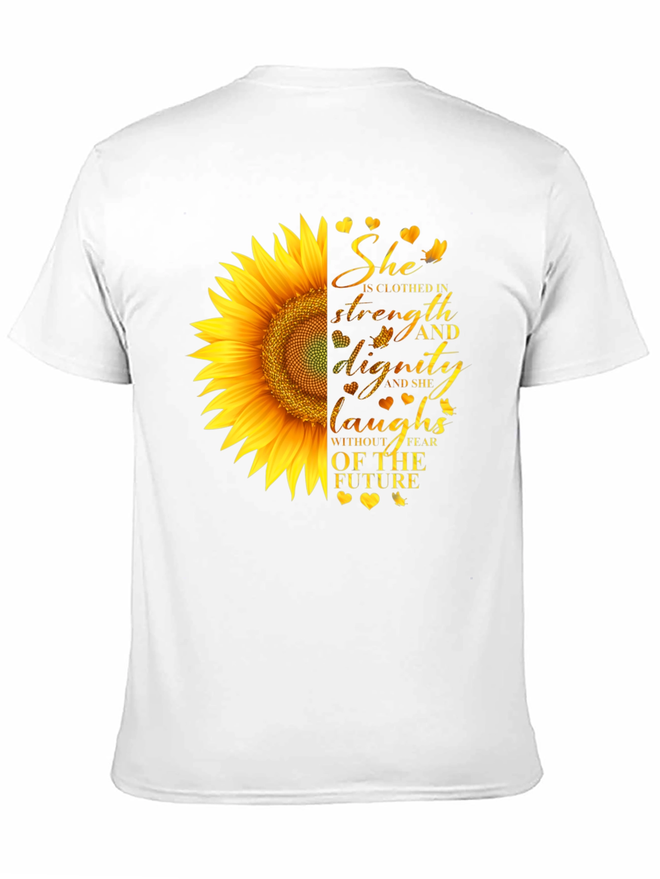 Sunflower Strength & Dignity Graphic Tee
