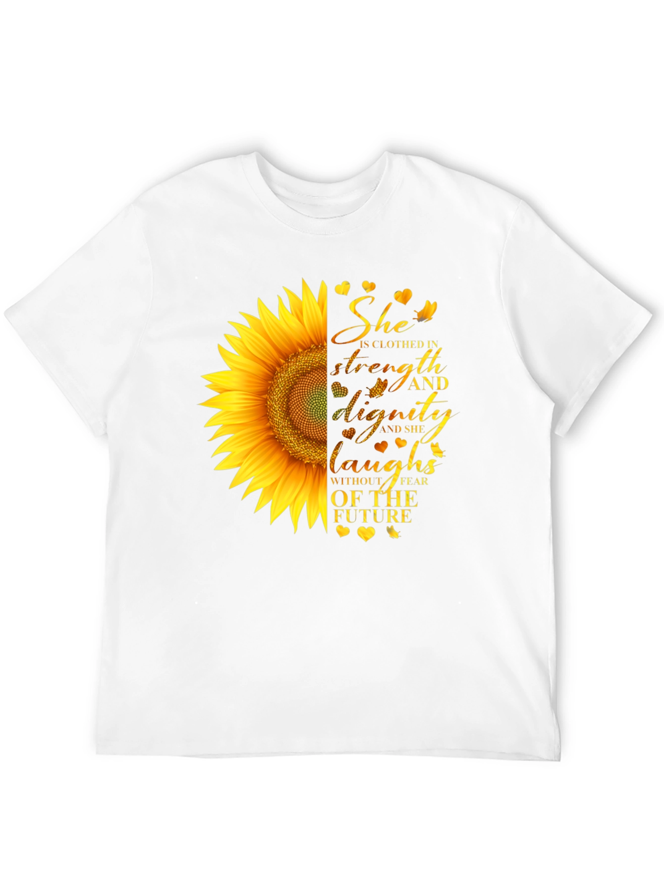 Sunflower Strength & Dignity Graphic Tee