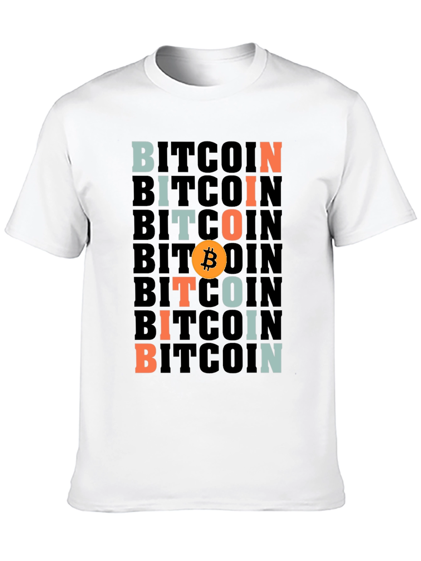 Bitcoin Crypto Tee - Stylish Blockchain Graphic Tee
