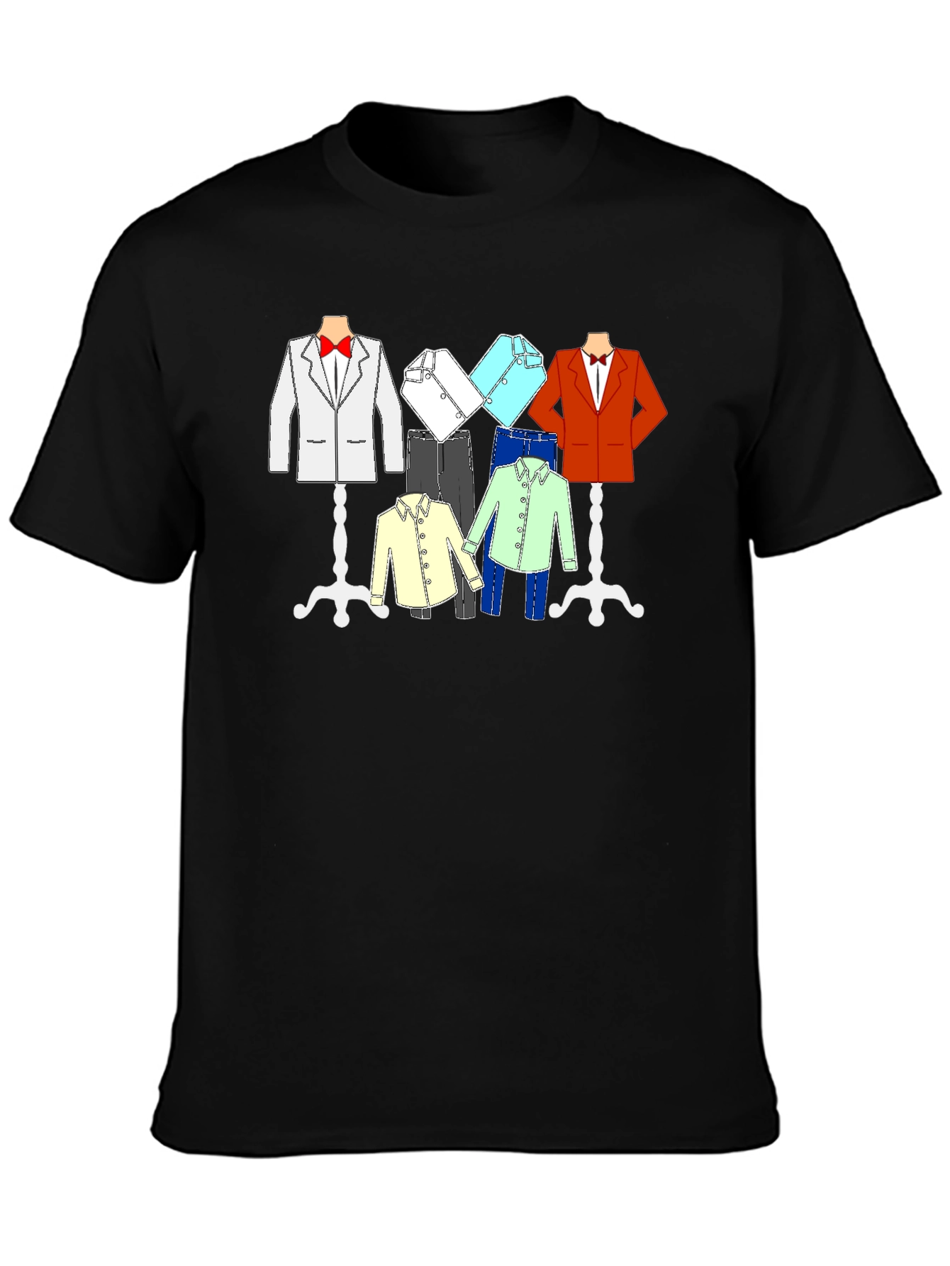 Stylish Clothing Rack Graphic T-Shirt