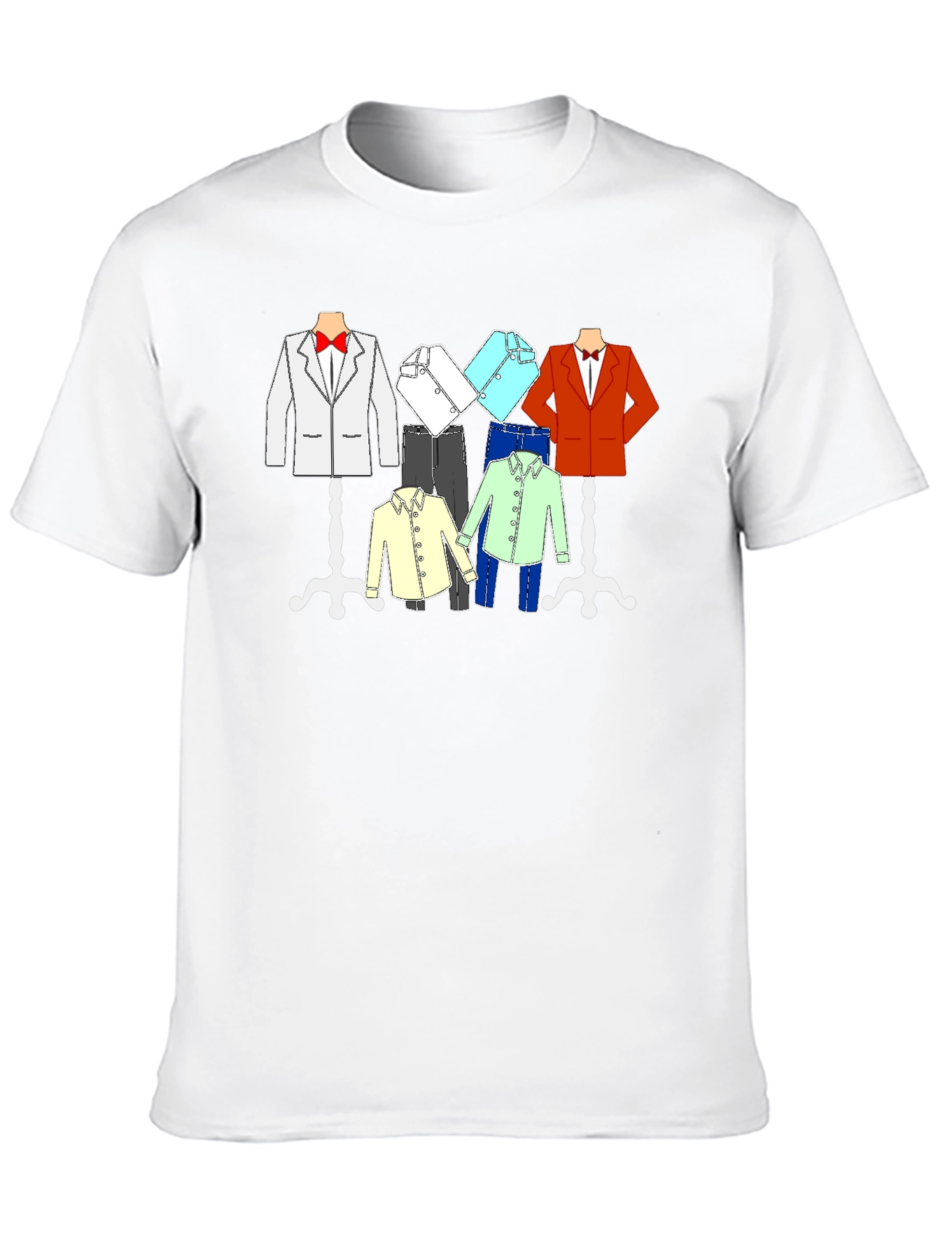 Stylish Clothing Rack Graphic T-Shirt