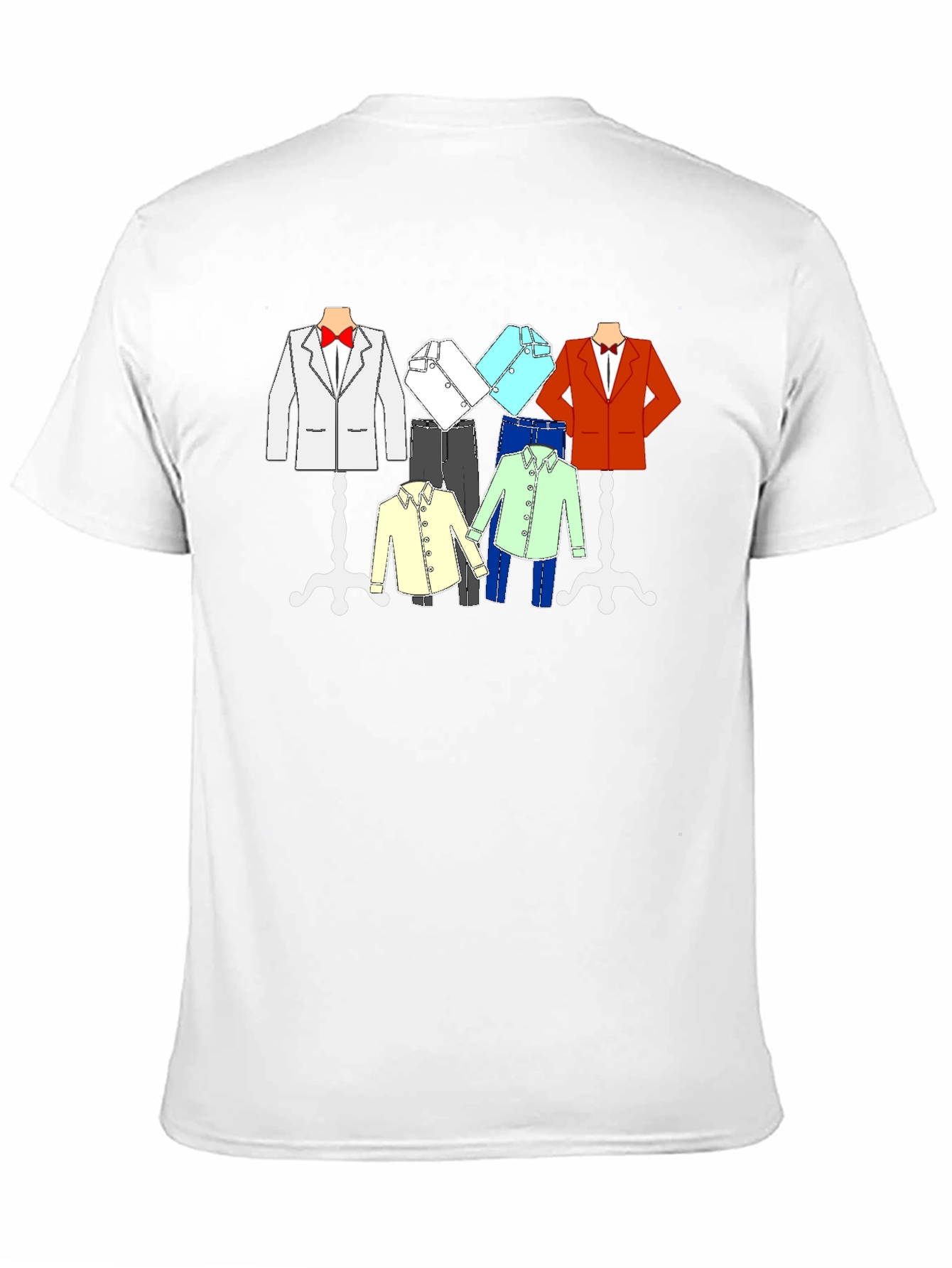 Stylish Clothing Rack Graphic T-Shirt