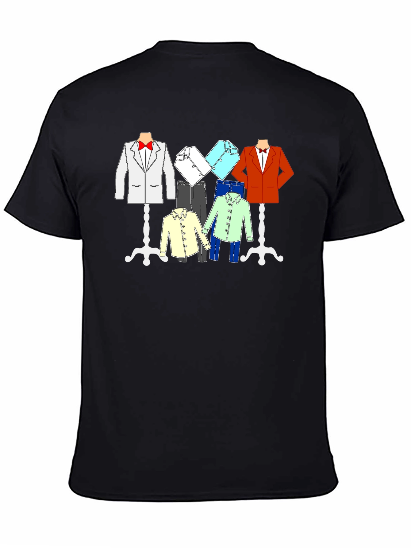 Stylish Clothing Rack Graphic T-Shirt
