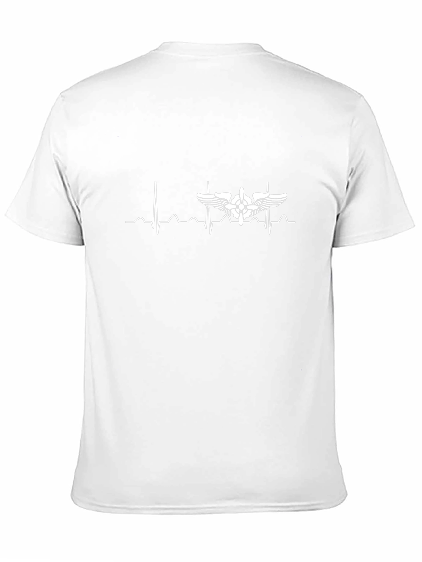 Aviator Heartbeat T-Shirt - Black