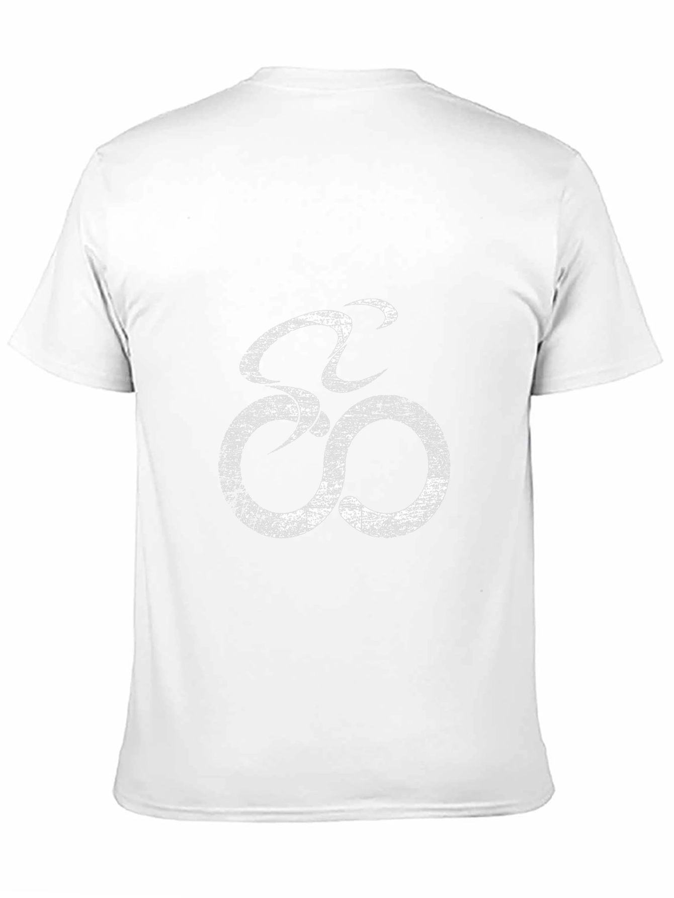 Stylish Black Bicycle Graphic Tee