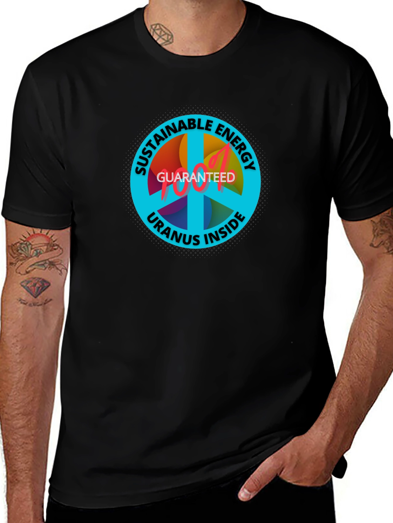 Sustainable Energy T-Shirt: Uranus Inside Guaranteed