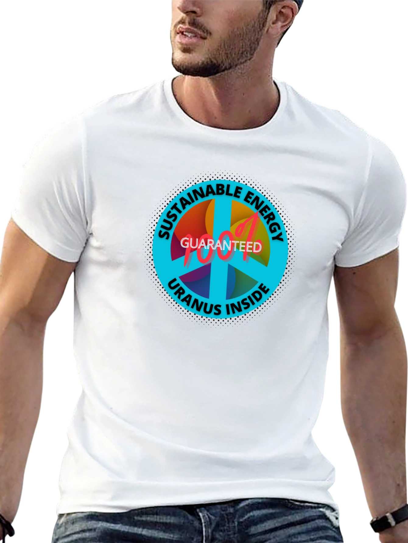 Sustainable Energy T-Shirt: Uranus Inside Guaranteed