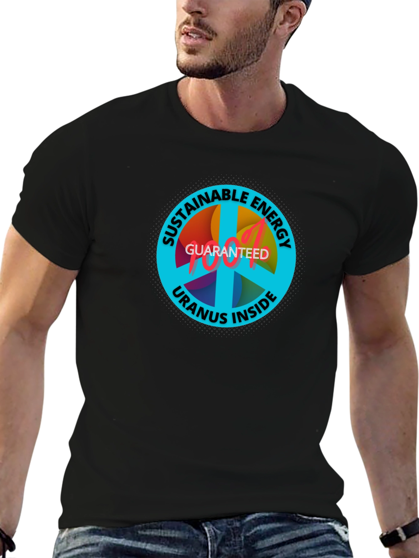 Sustainable Energy T-Shirt: Uranus Inside Guaranteed