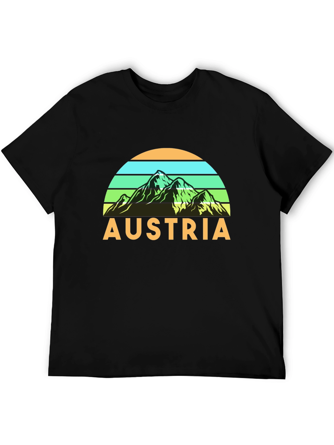 Austria Mountain Graphic T-Shirt