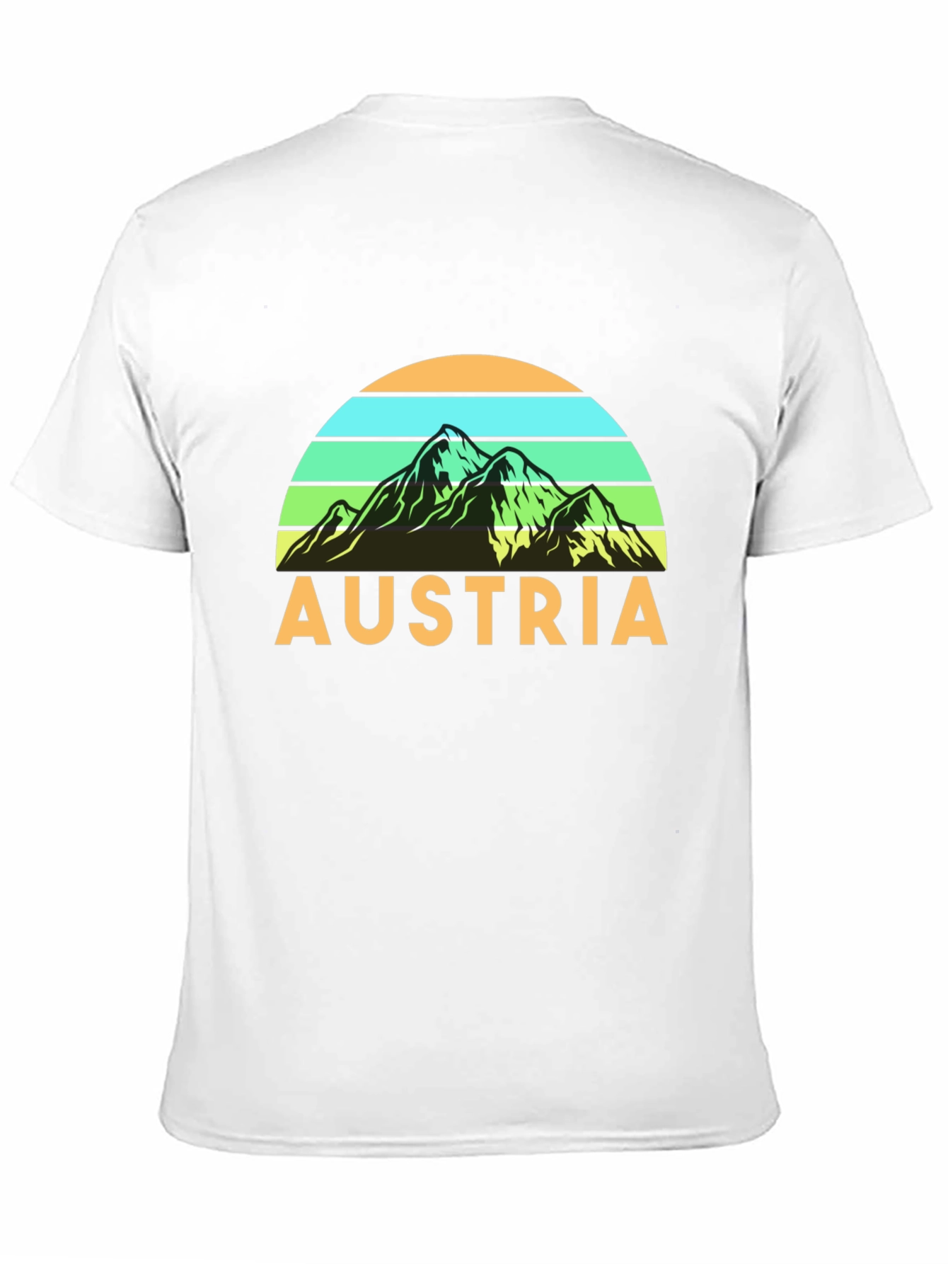 Austria Mountain Graphic T-Shirt
