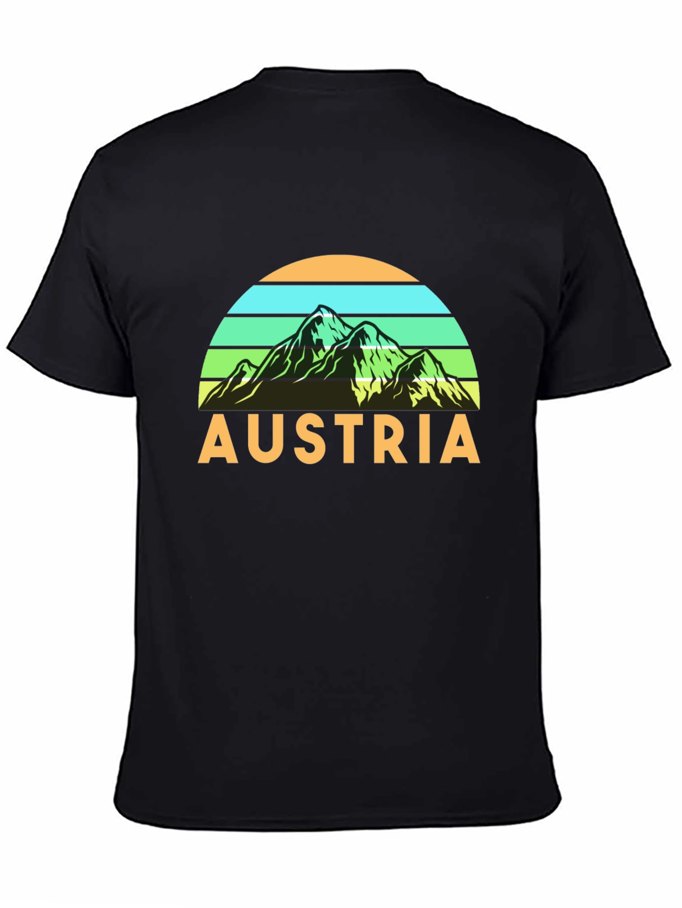 Austria Mountain Graphic T-Shirt