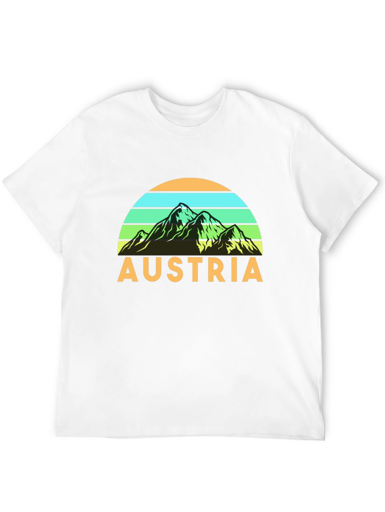Austria Mountain Graphic T-Shirt