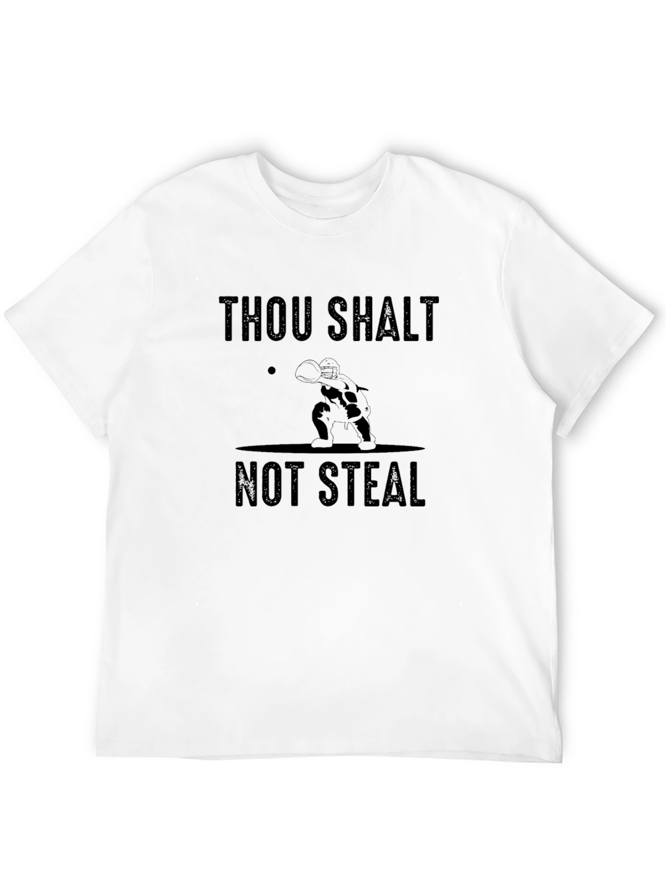 Thou Shalt Not Steal Black T-Shirt