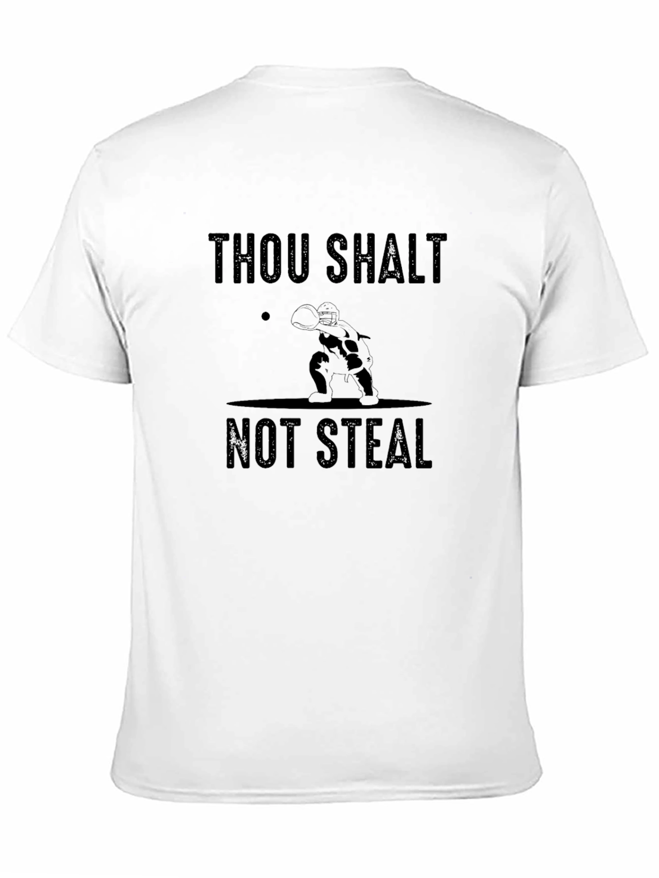 Thou Shalt Not Steal Black T-Shirt