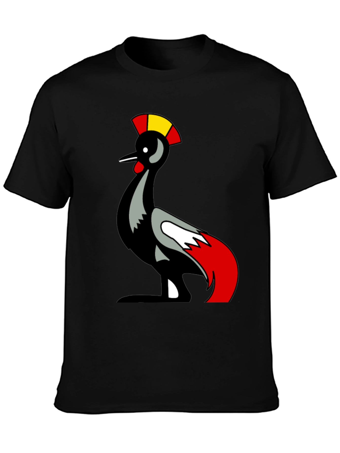 Unique Bird Graphic T-Shirt