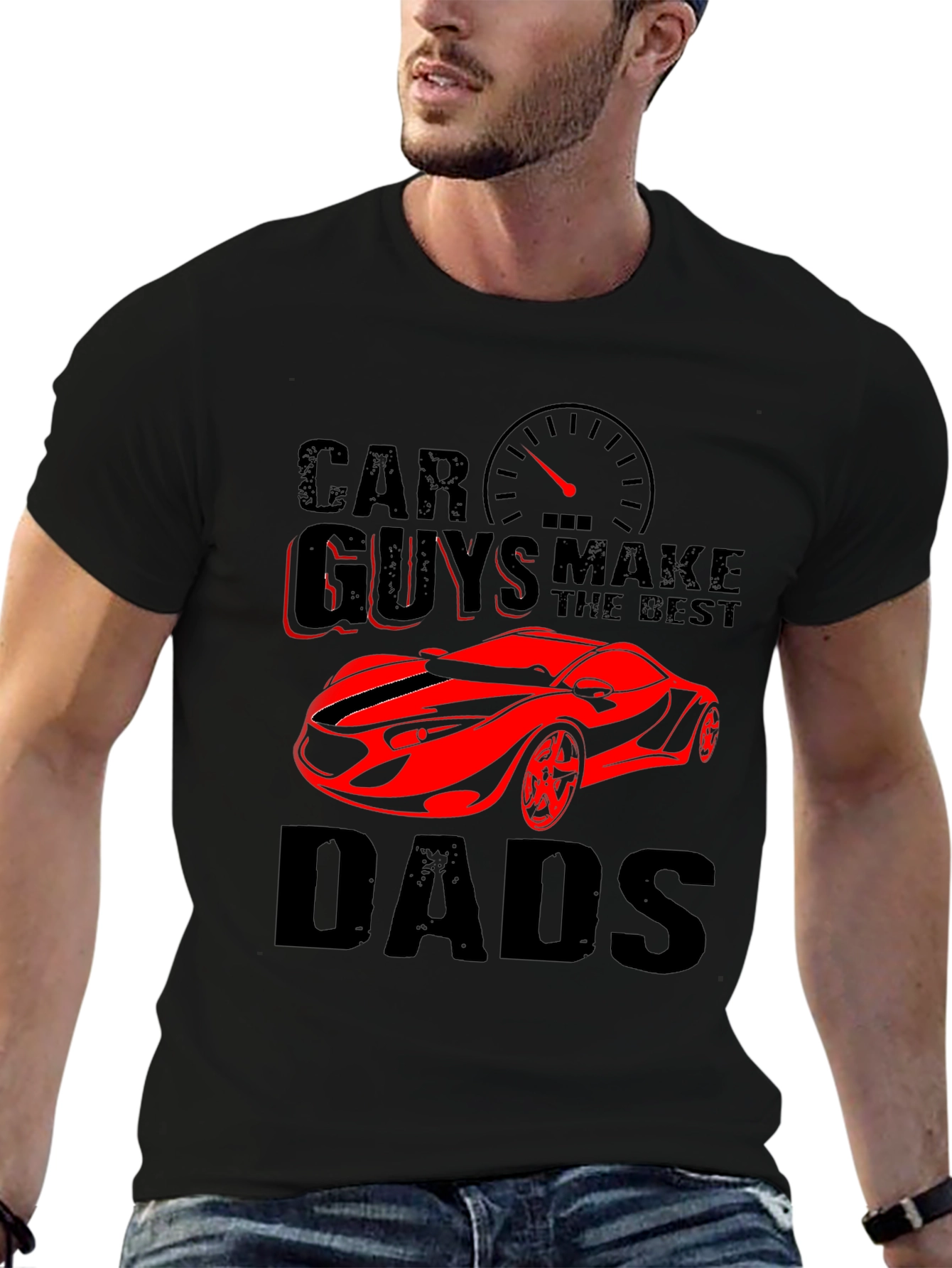 Car Guys Make the Best Dads Graphic T-Shirt