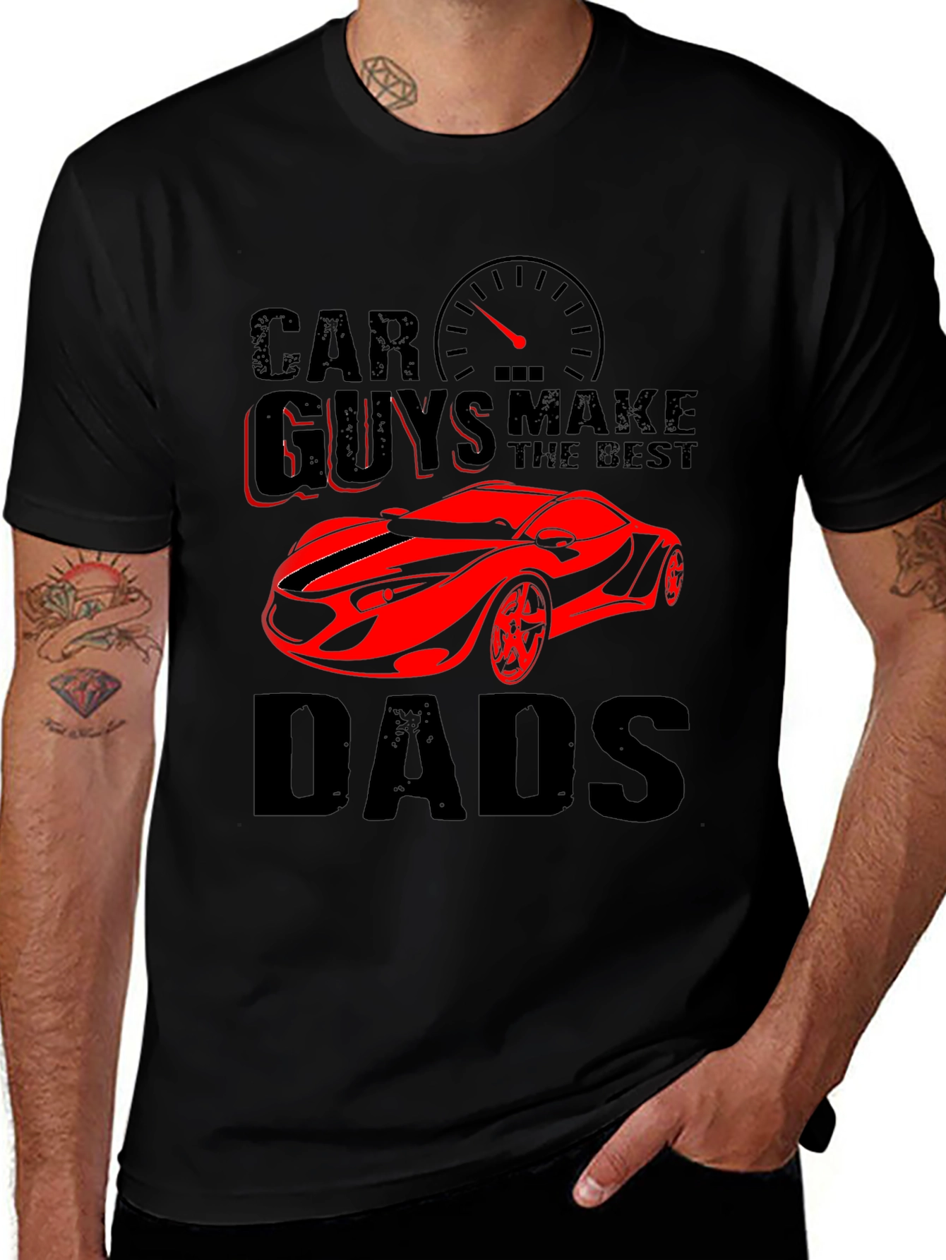 Car Guys Make the Best Dads Graphic T-Shirt