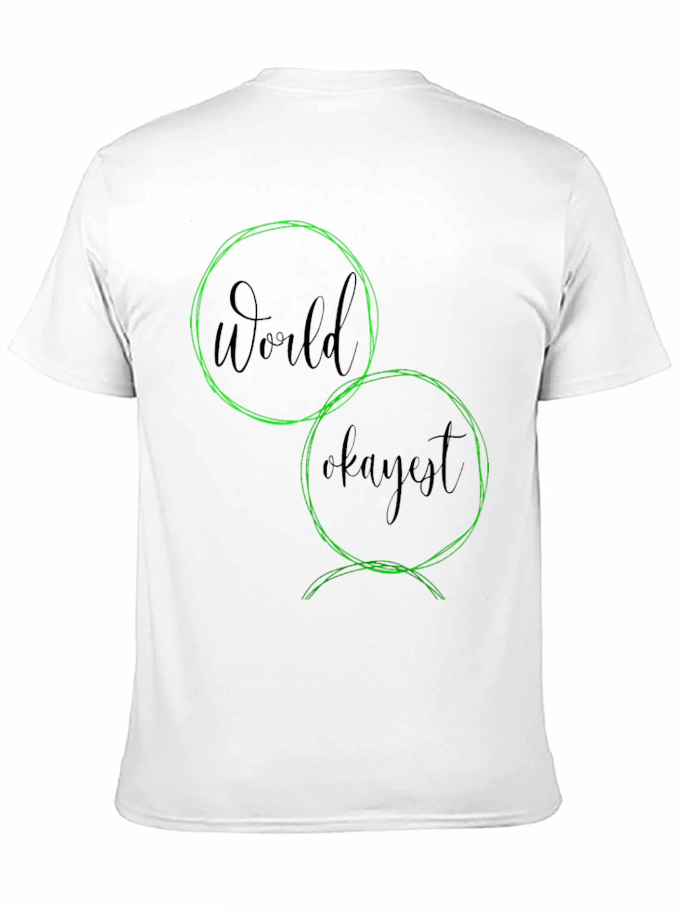 World Okayest Graphic T-Shirt - Casual Wear