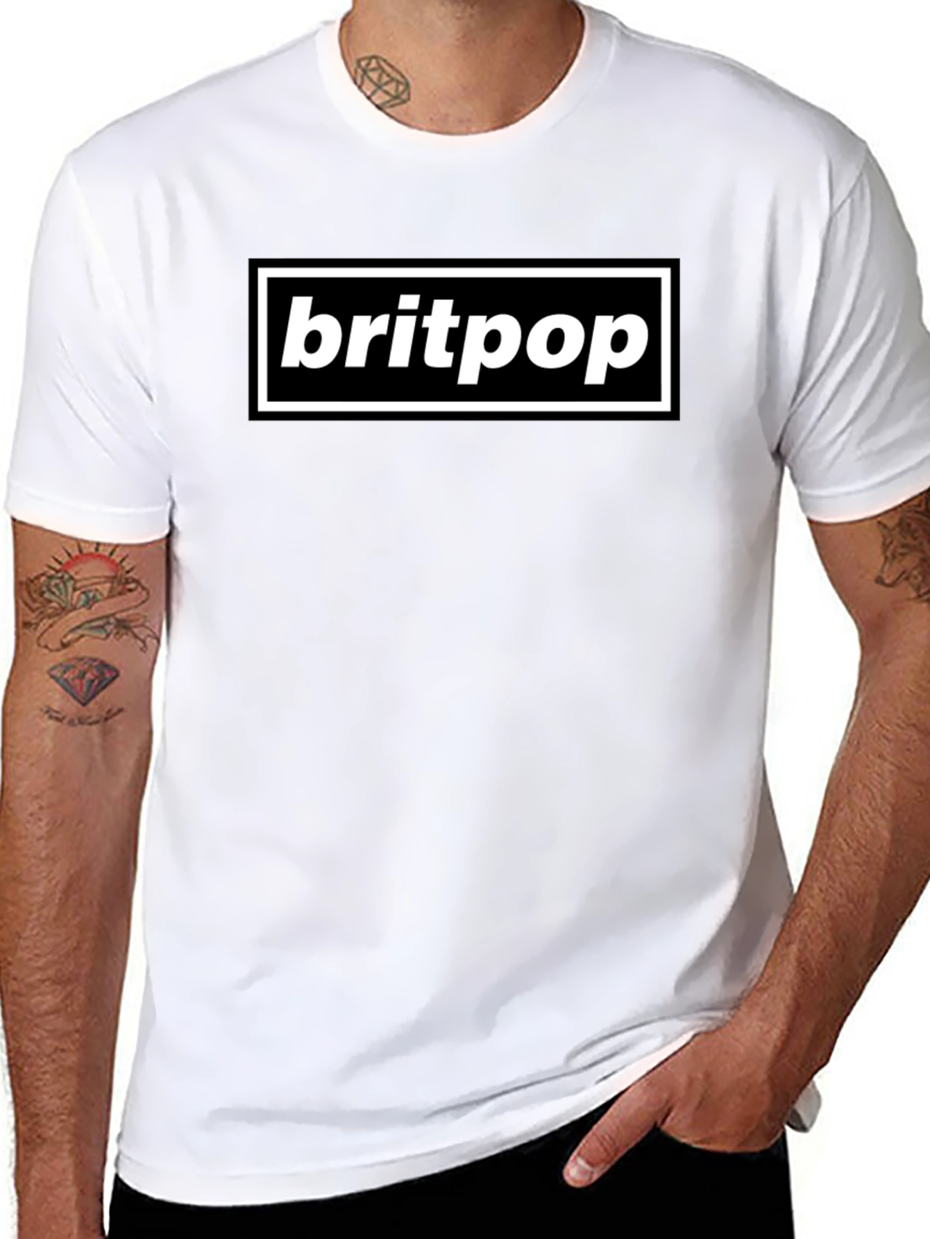 Britpop T-Shirt - Retro Music Tee