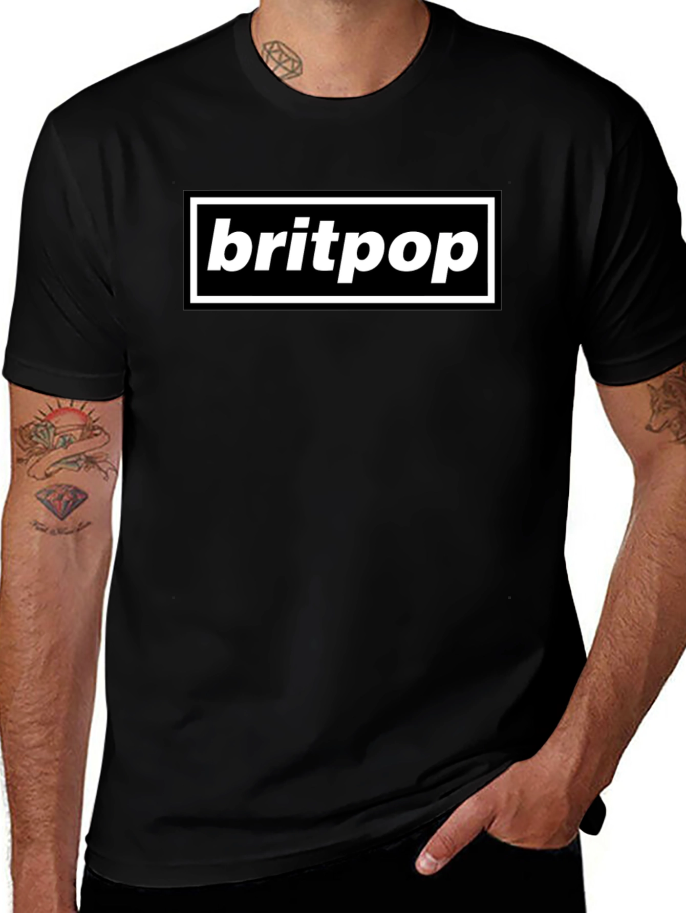 Britpop T-Shirt - Retro Music Tee