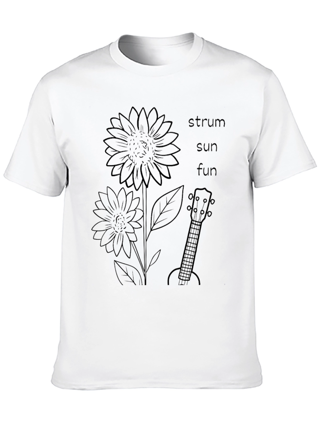 Strum Sun Fun Sunflower Graphic Tee