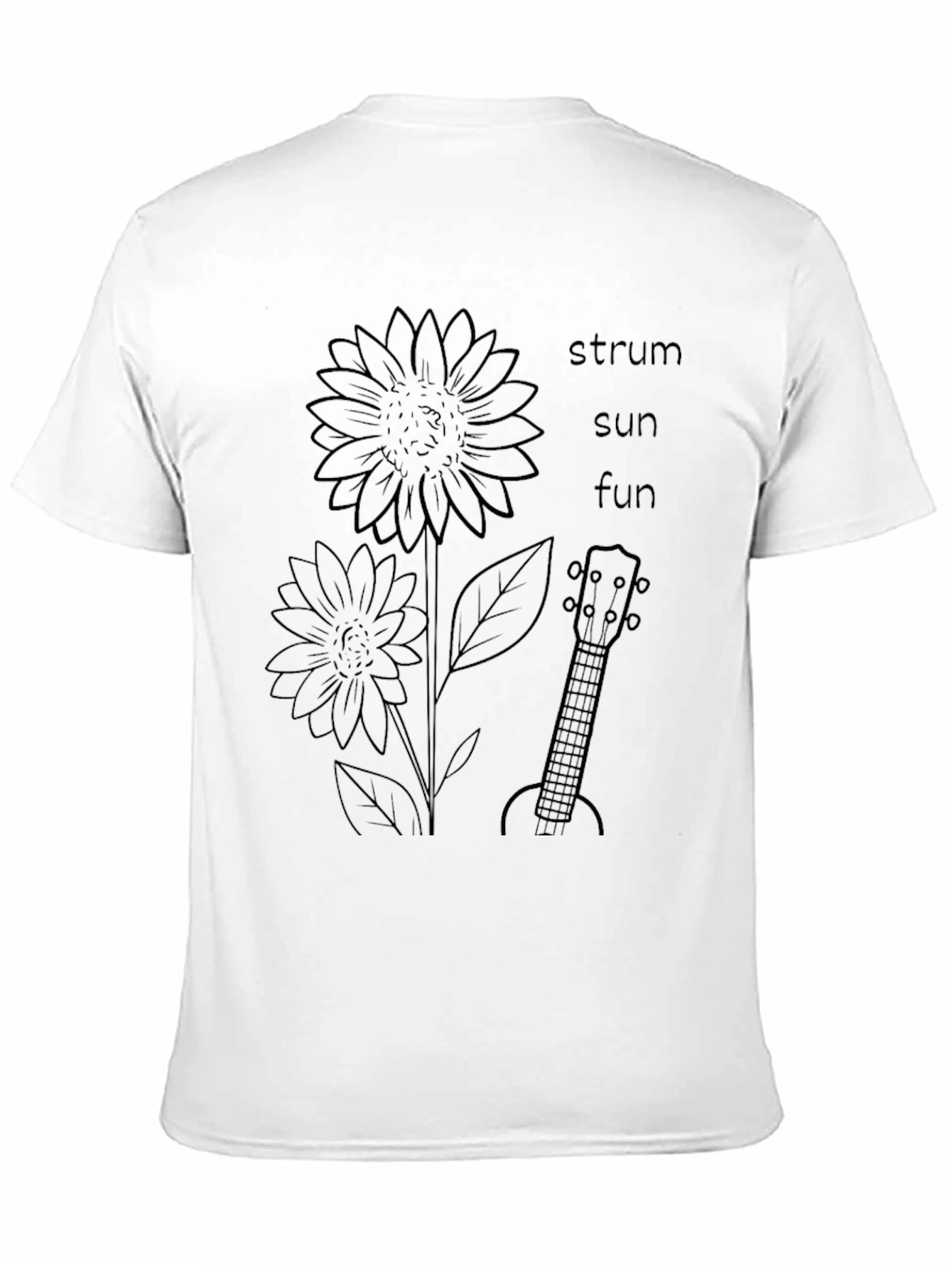 Strum Sun Fun Sunflower Graphic Tee