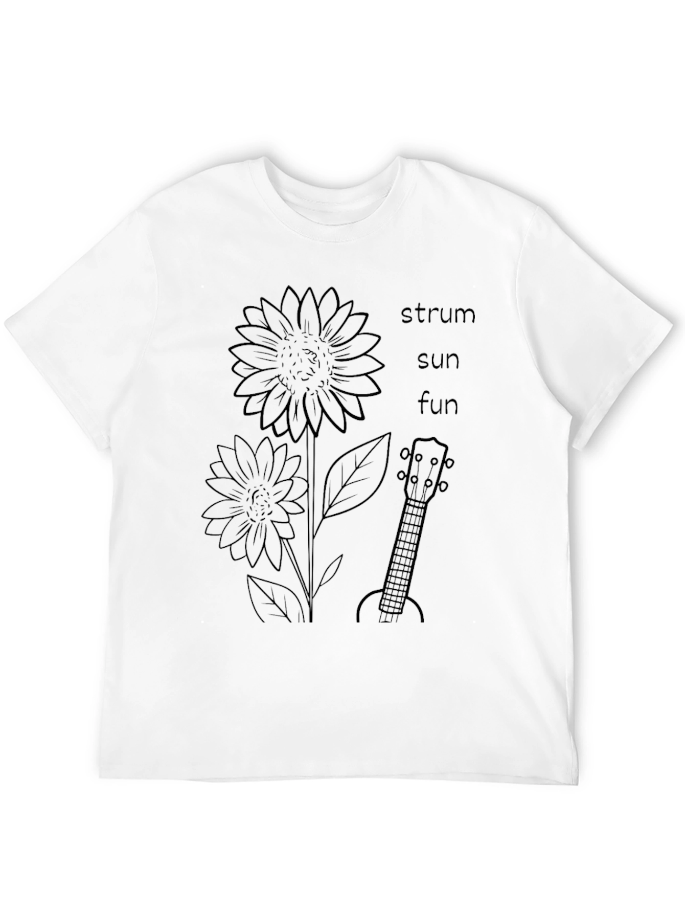 Strum Sun Fun Sunflower Graphic Tee