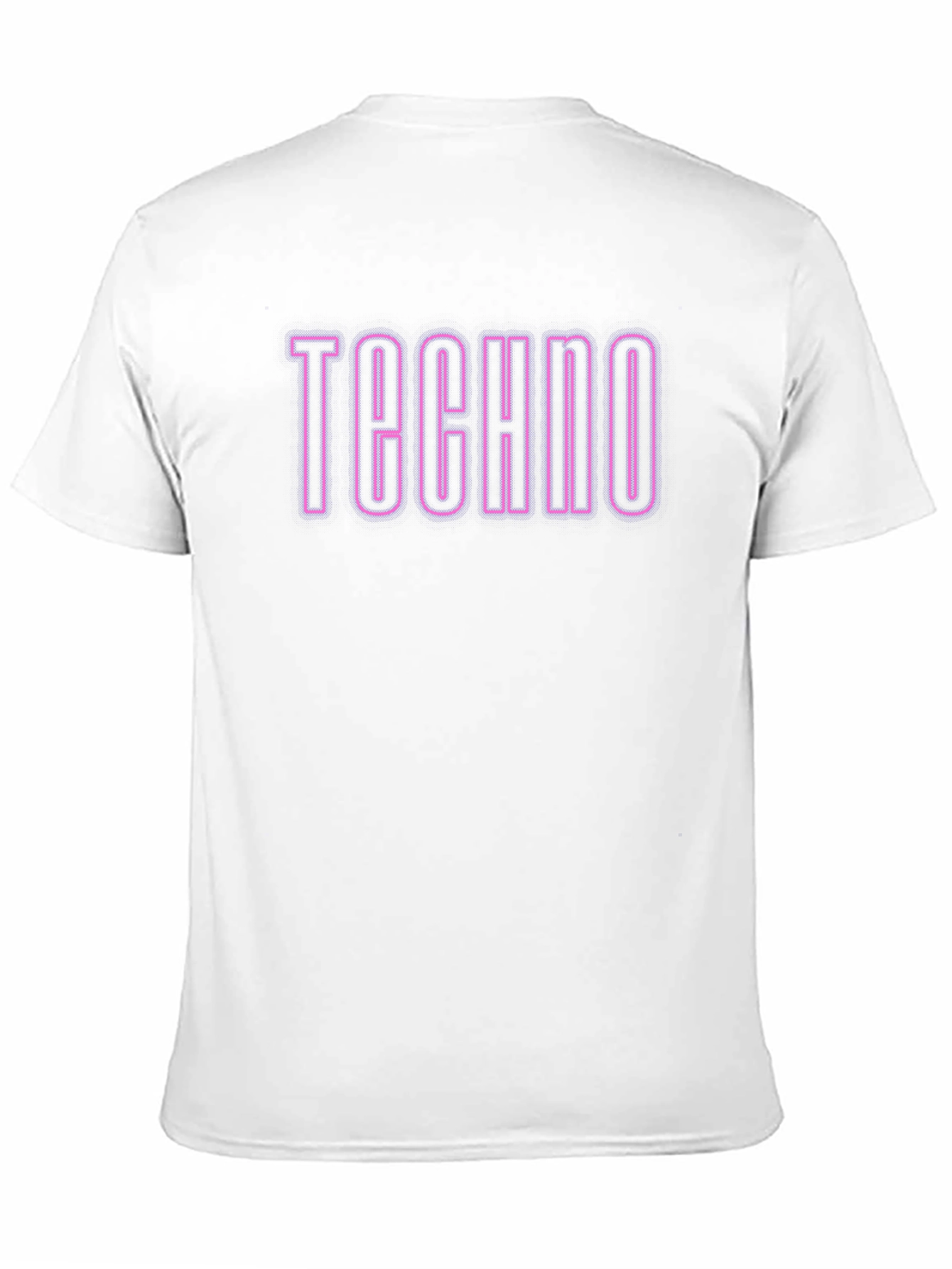 Techno T-Shirt - Neon Style Graphic Tee