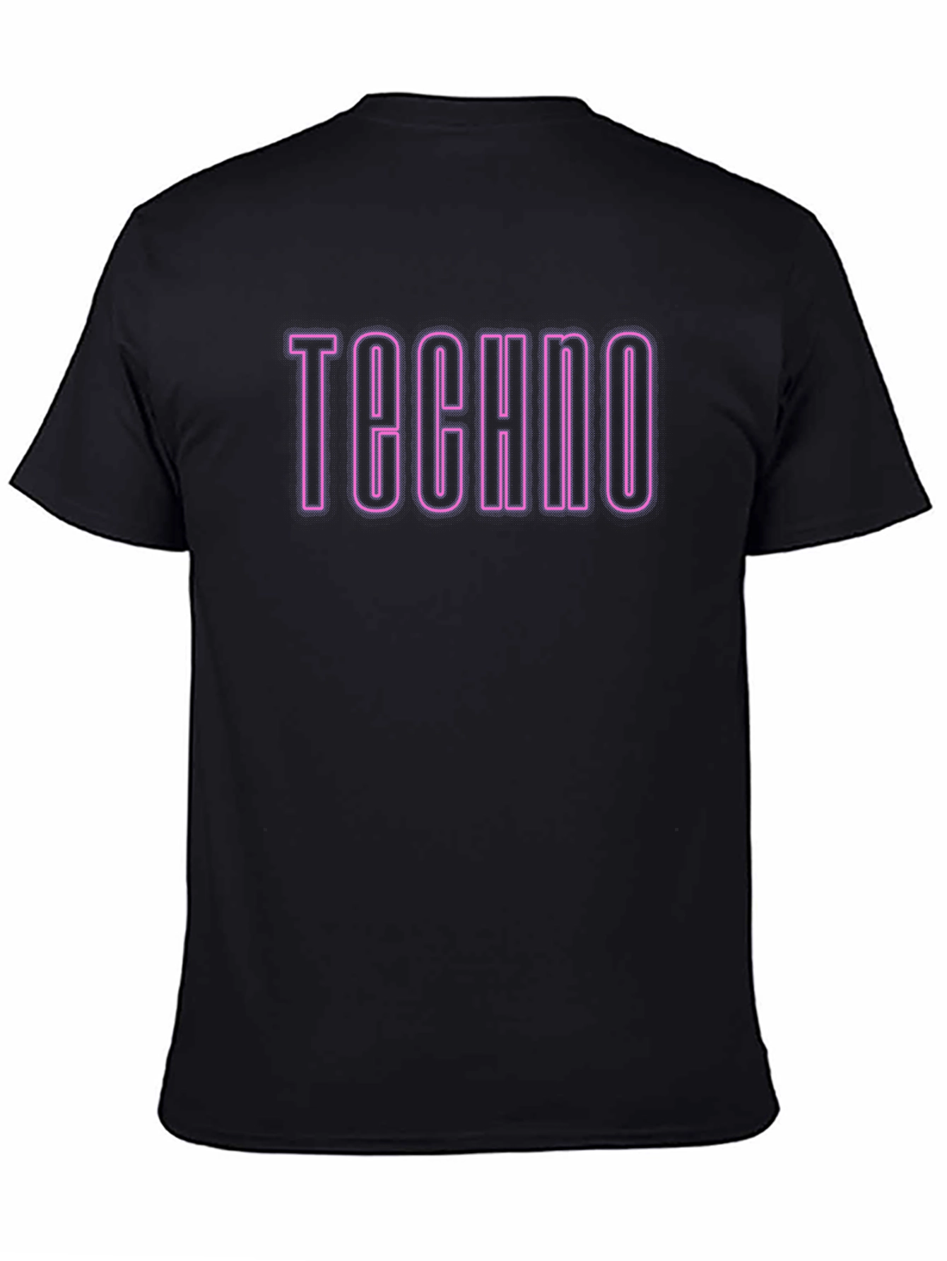 Techno T-Shirt - Neon Style Graphic Tee