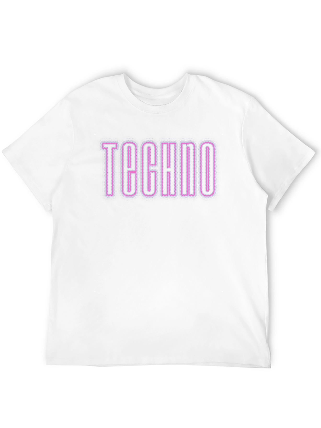 Techno T-Shirt - Neon Style Graphic Tee