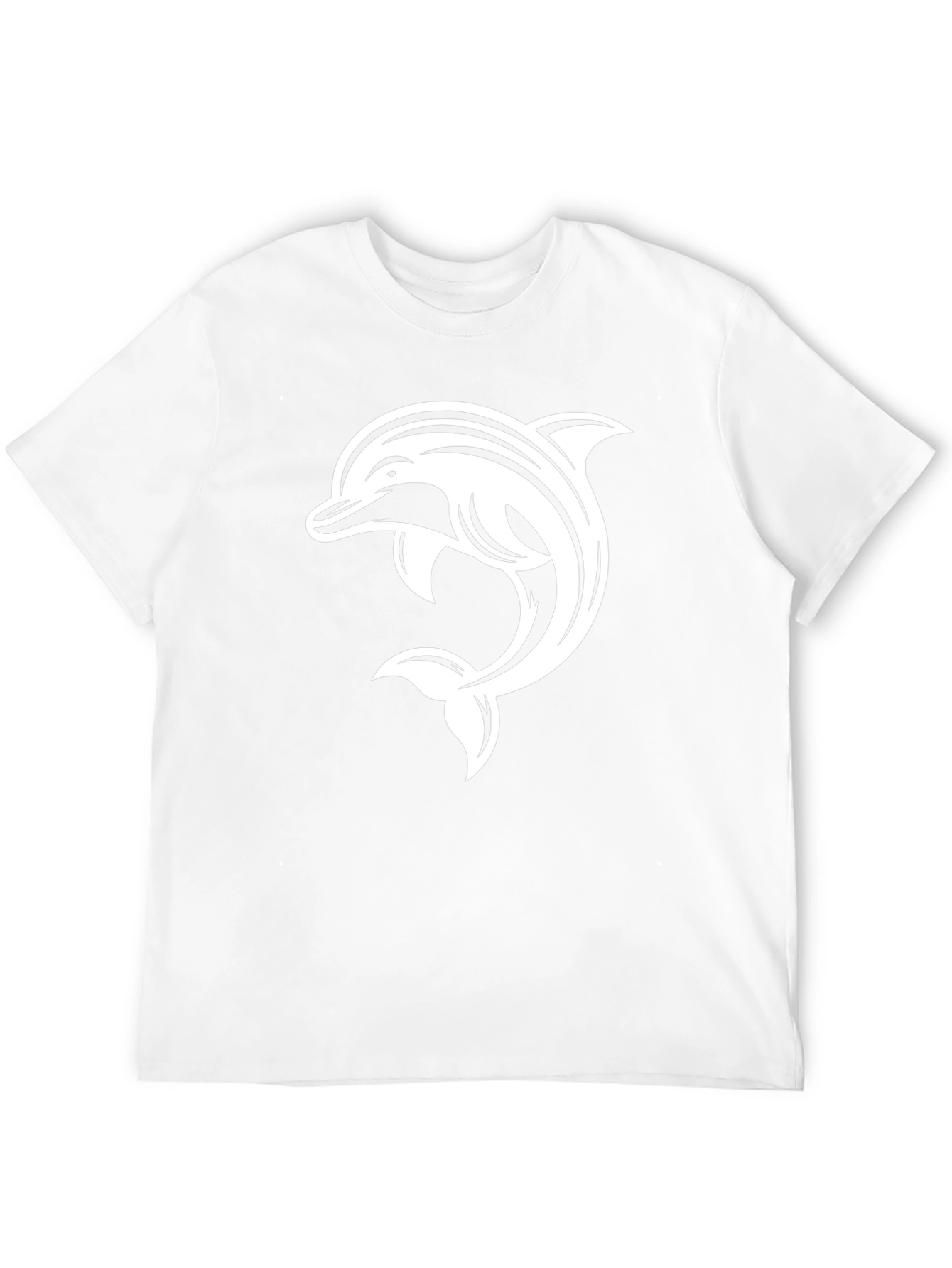 Black Dolphin Graphic Tee - Stylish Comfort